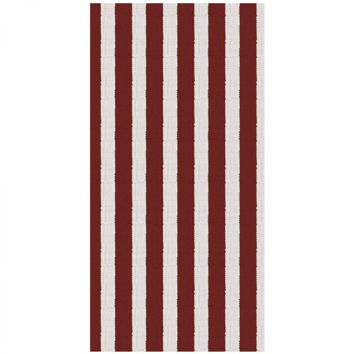 Ib Laursen Geschirr Ib Laursen Servietten rote Streifen (16-teilig)