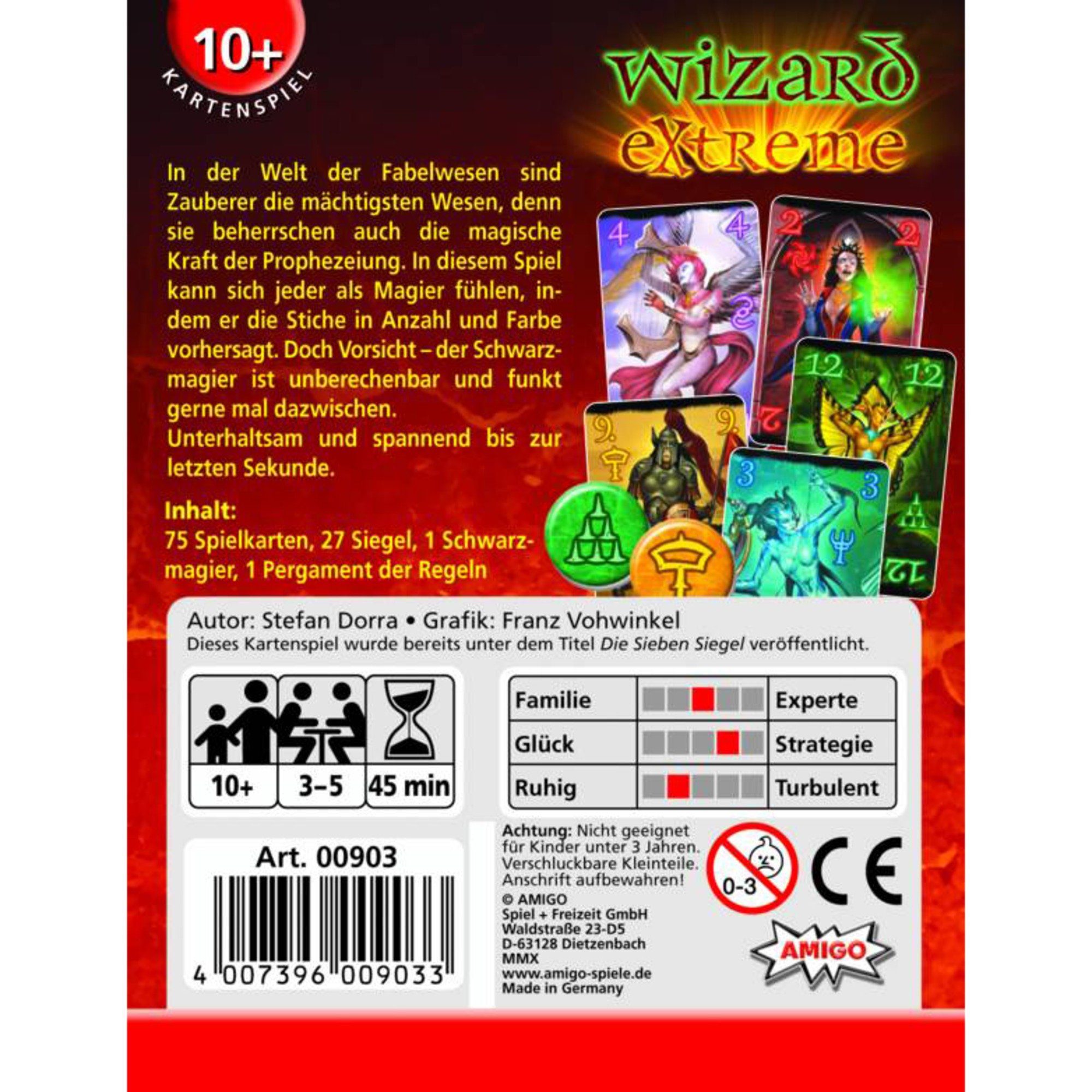 AMIGO Spiel Amigo Wizard Extreme, Kartenspiel