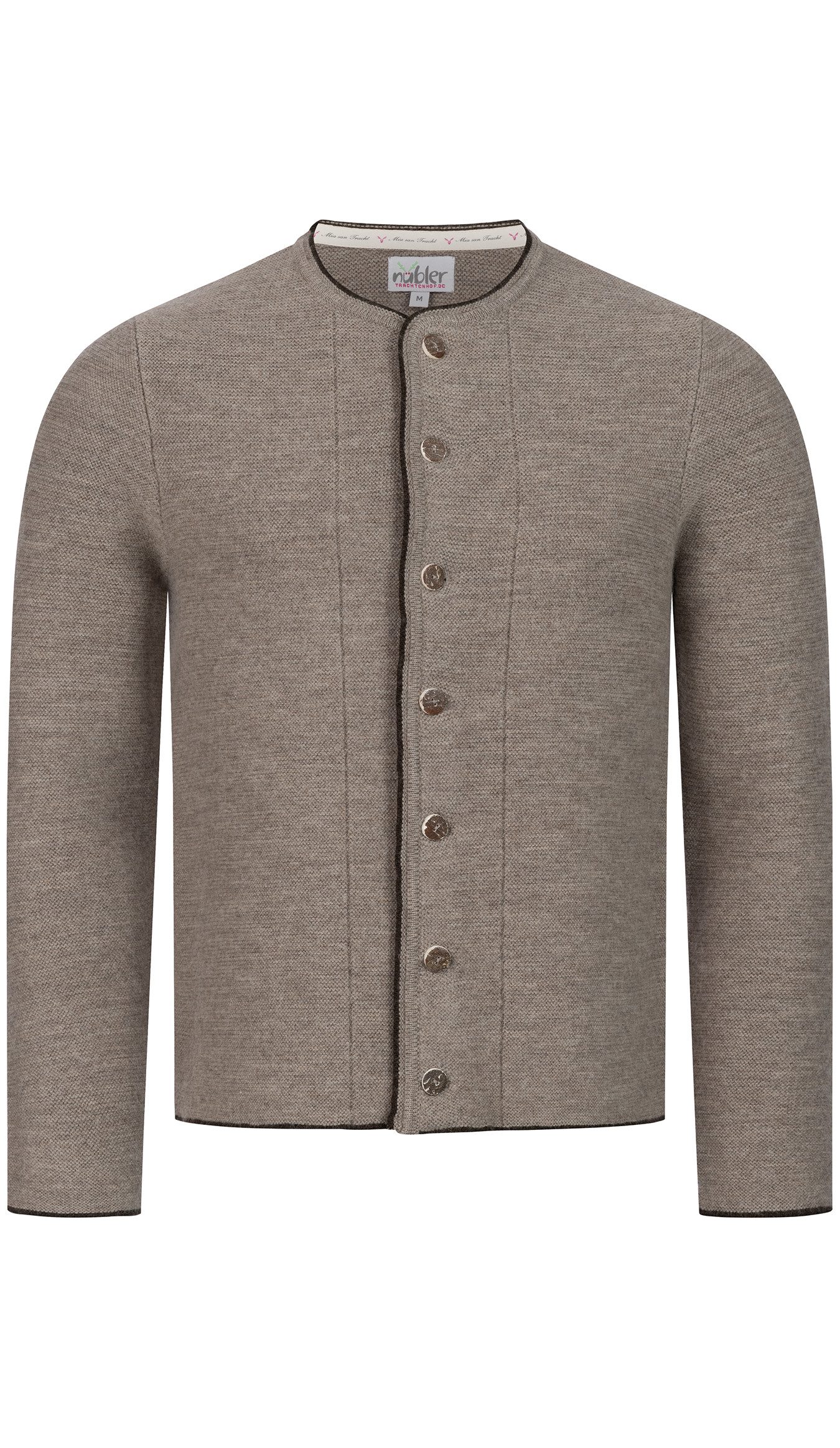 Nübler Trachtenstrickjacke Trachtenstrickjacke Henrick in beige von Nübler