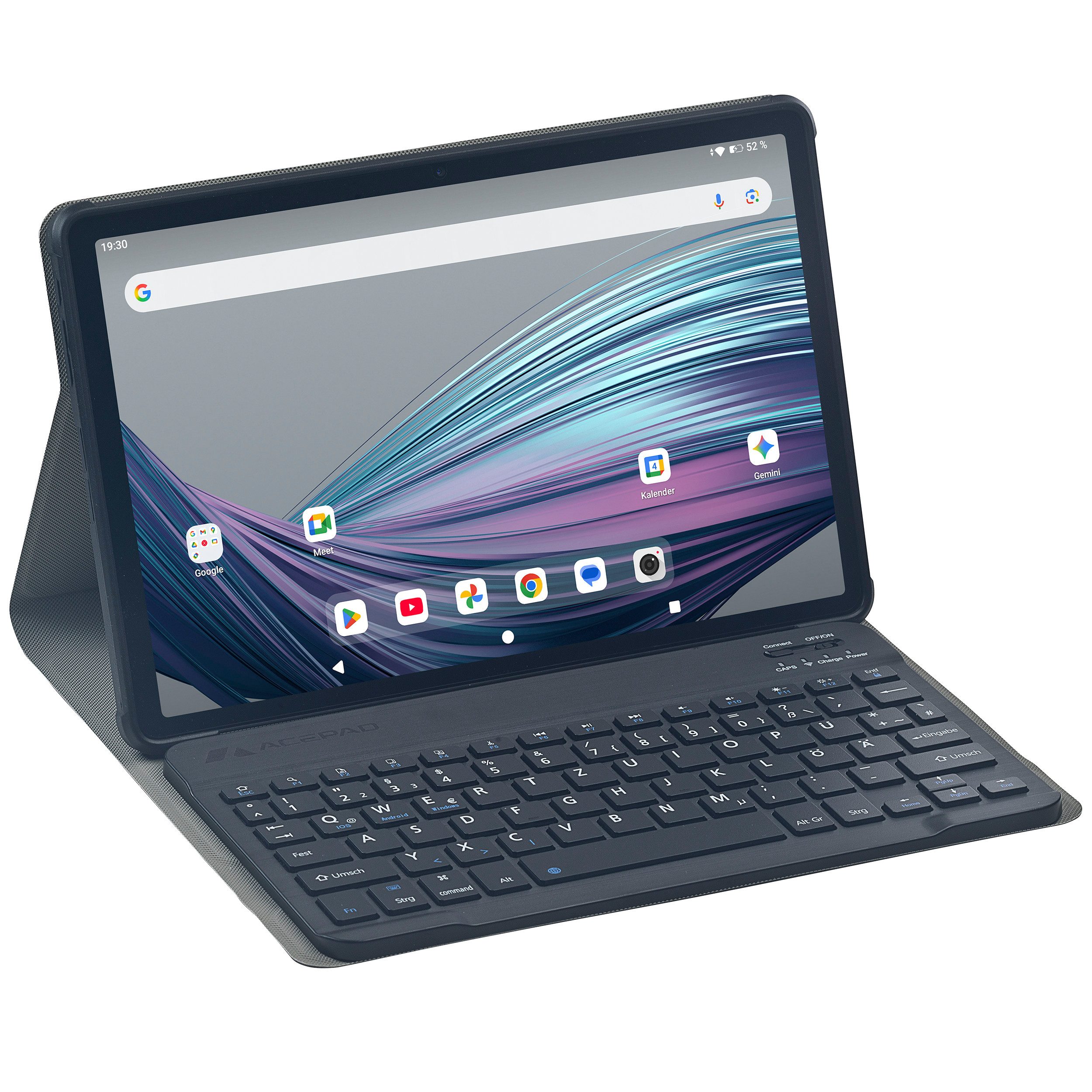 Acepad A172T Tablet mit Tastatur, 256GB, WLAN+LTE Premium Tablet (11", 256 GB, Android, 4G (LTE) + Wi-Fi, 8+16GB RAM, 10", 2K InCell Display, Premium Tablet, mit Tastatur Flexi)