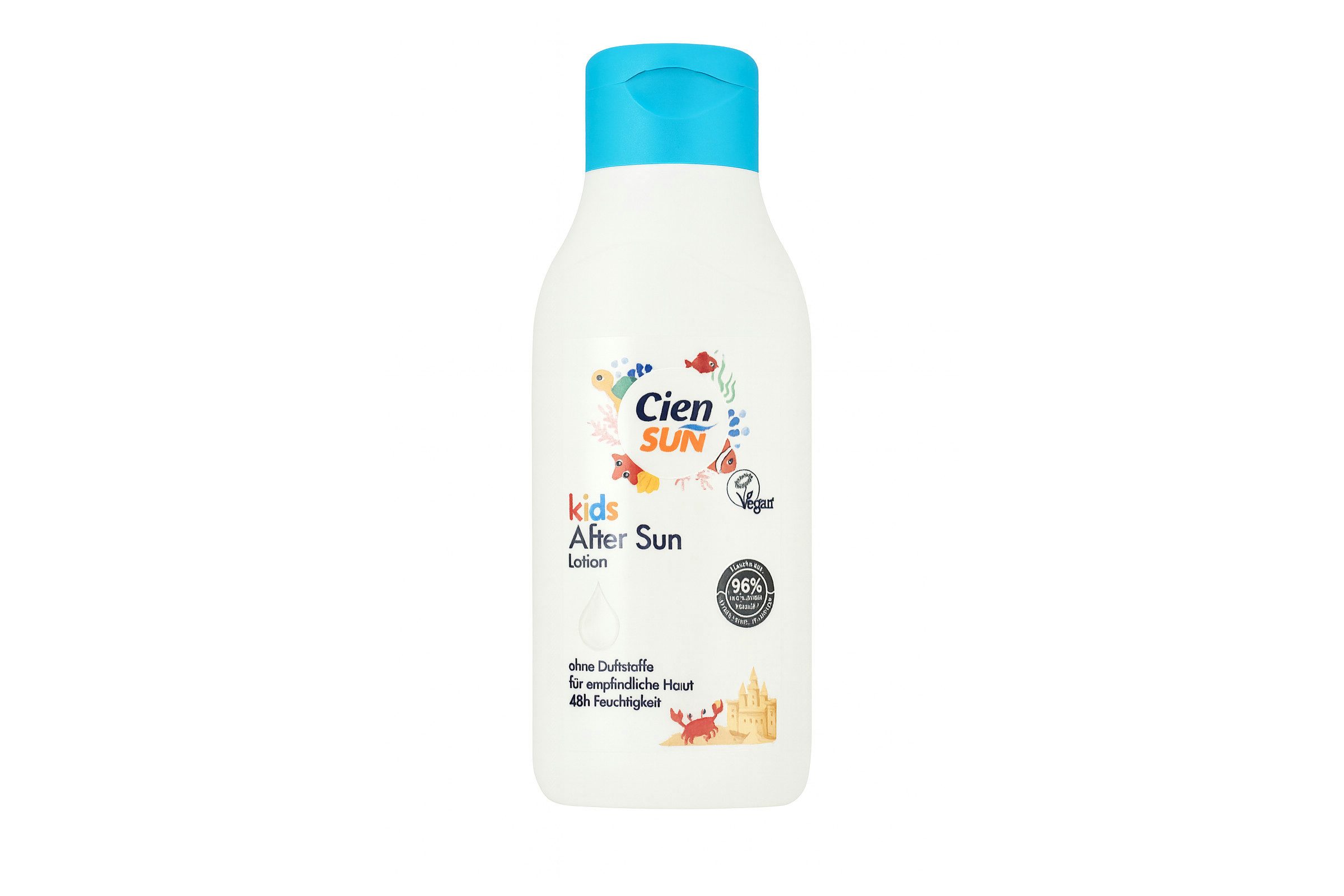 Cien After Sun-Lotion Kinder After Sun Lotion 250 ml – kühlend leichte Textur 1 Stück, 1-tlg., Dermatologisch bestätigte Hautverträglichkeit