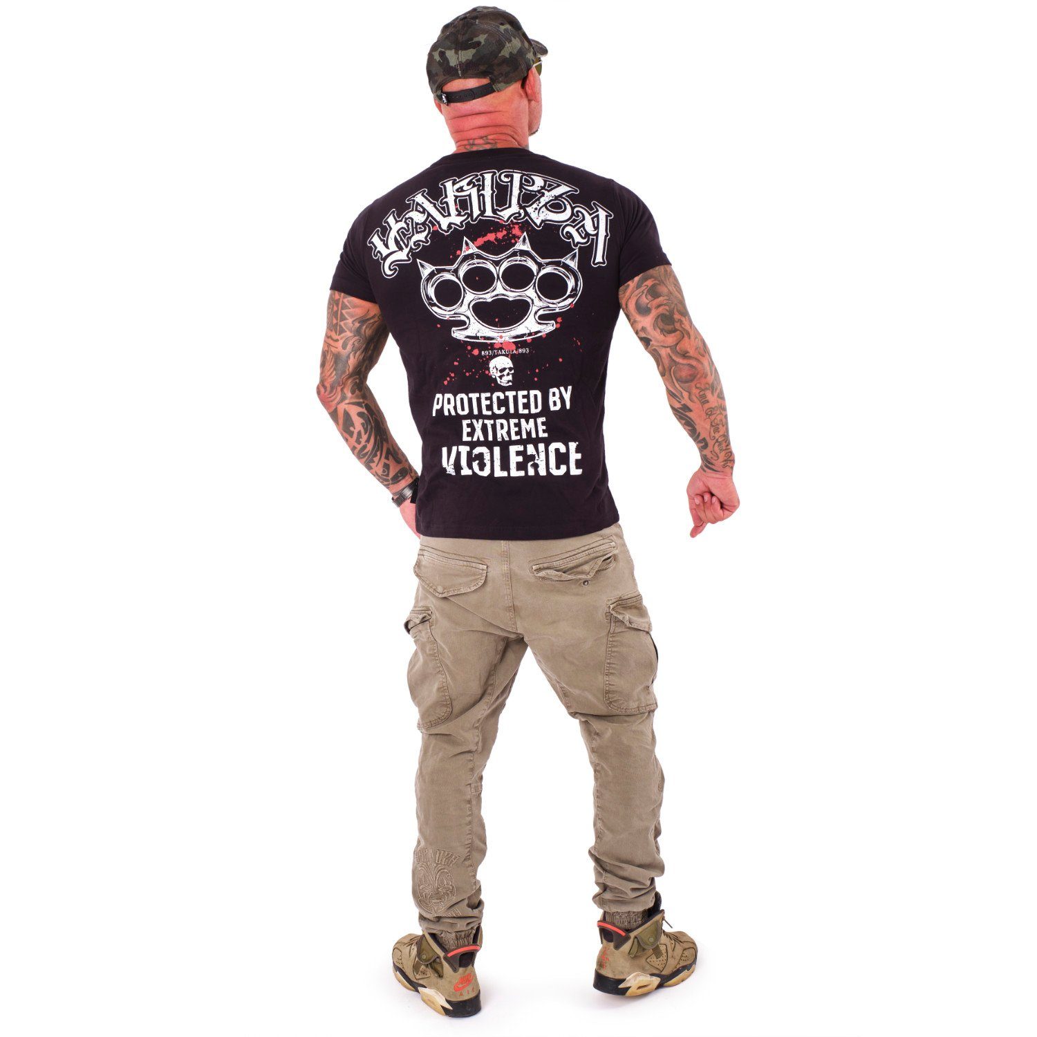 T-Shirt Violence schwarz YAKUZA