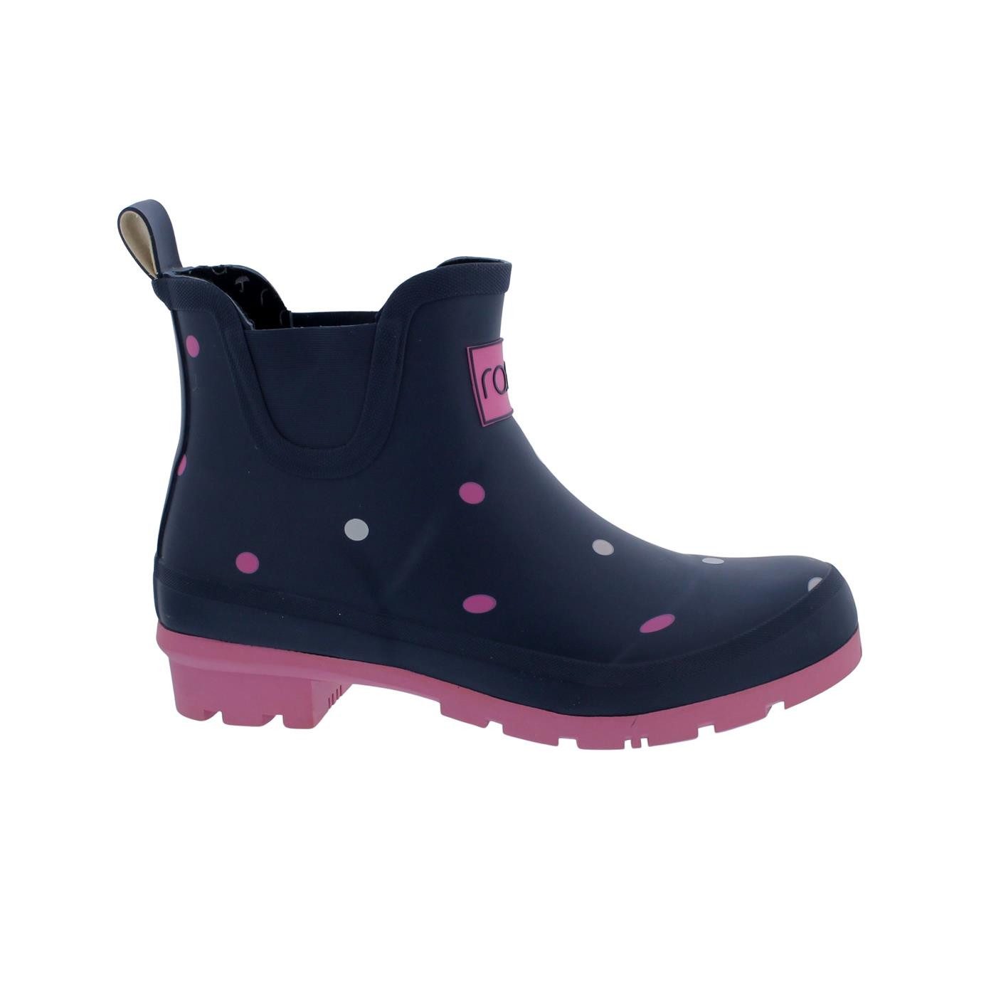 Rajn Rajn Gummistiefel, Dot Low-Boot, Navy günstig online kaufen