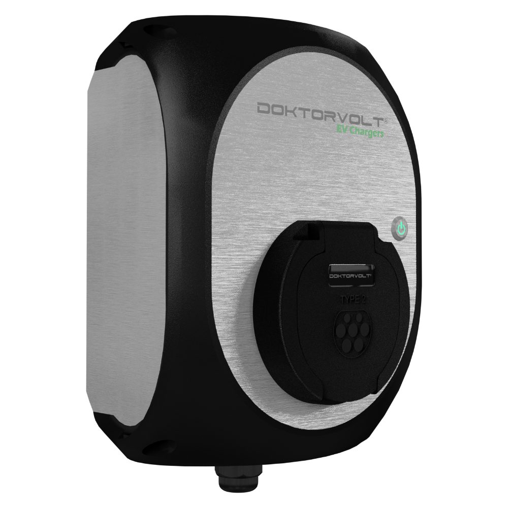 Elektroauto-Ladestation Ladegerät Home Ladestation 22 kW Typ 2 WALLBOX DOKTORVOLT