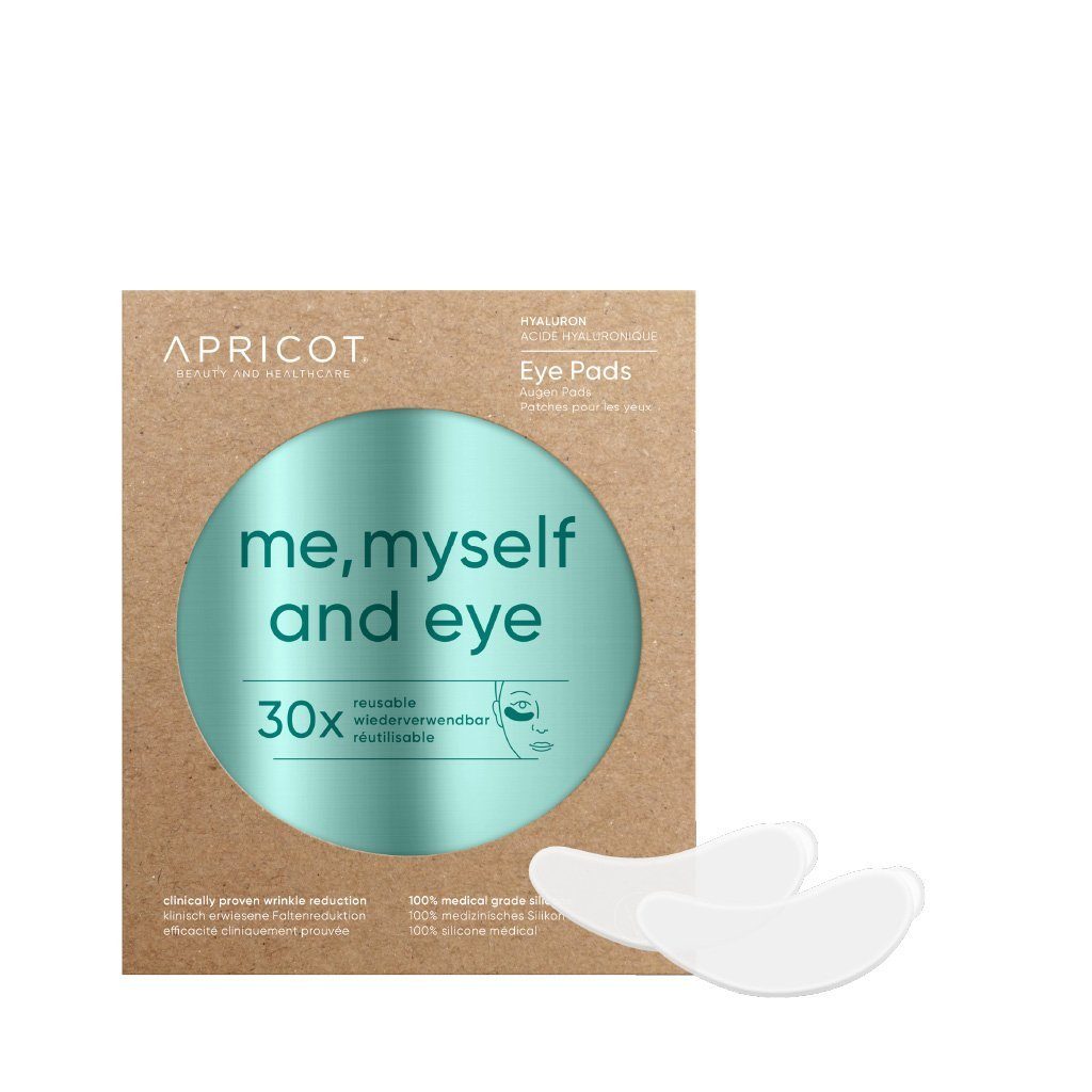 APRICOT Beauty Augenpads APRICOT Augen, mit Wiederverwendbar für Eye & Pads healthcare Hyaluro Anti Aging beauty