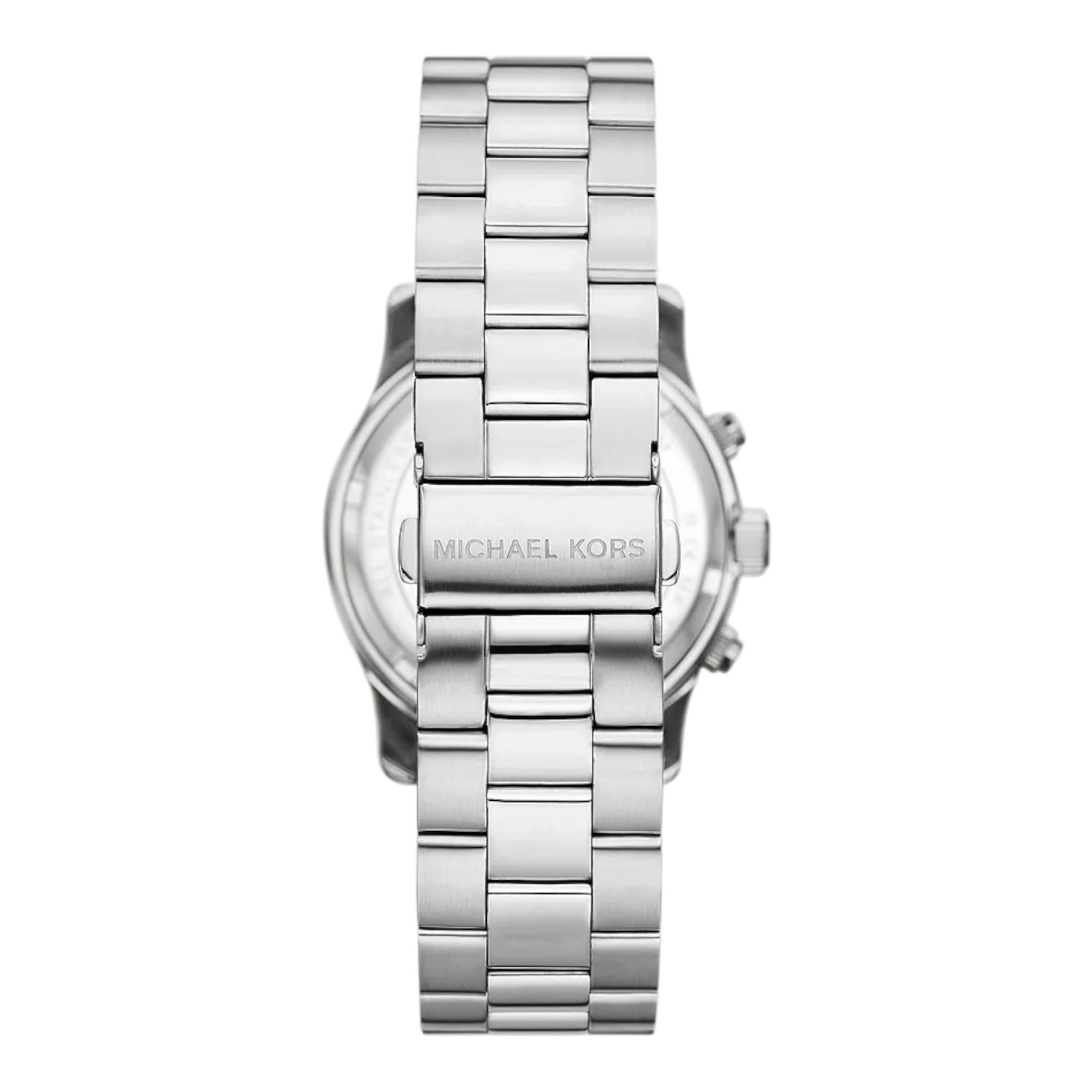 MICHAEL KORS Quarzuhr Michael Kors Chronograph Damen Uhr Runway MK7325 Silb günstig online kaufen