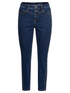 Sheego Stretch-Jeans Große Größen «Die Girlfriend», mit vorverlegter Seitennaht