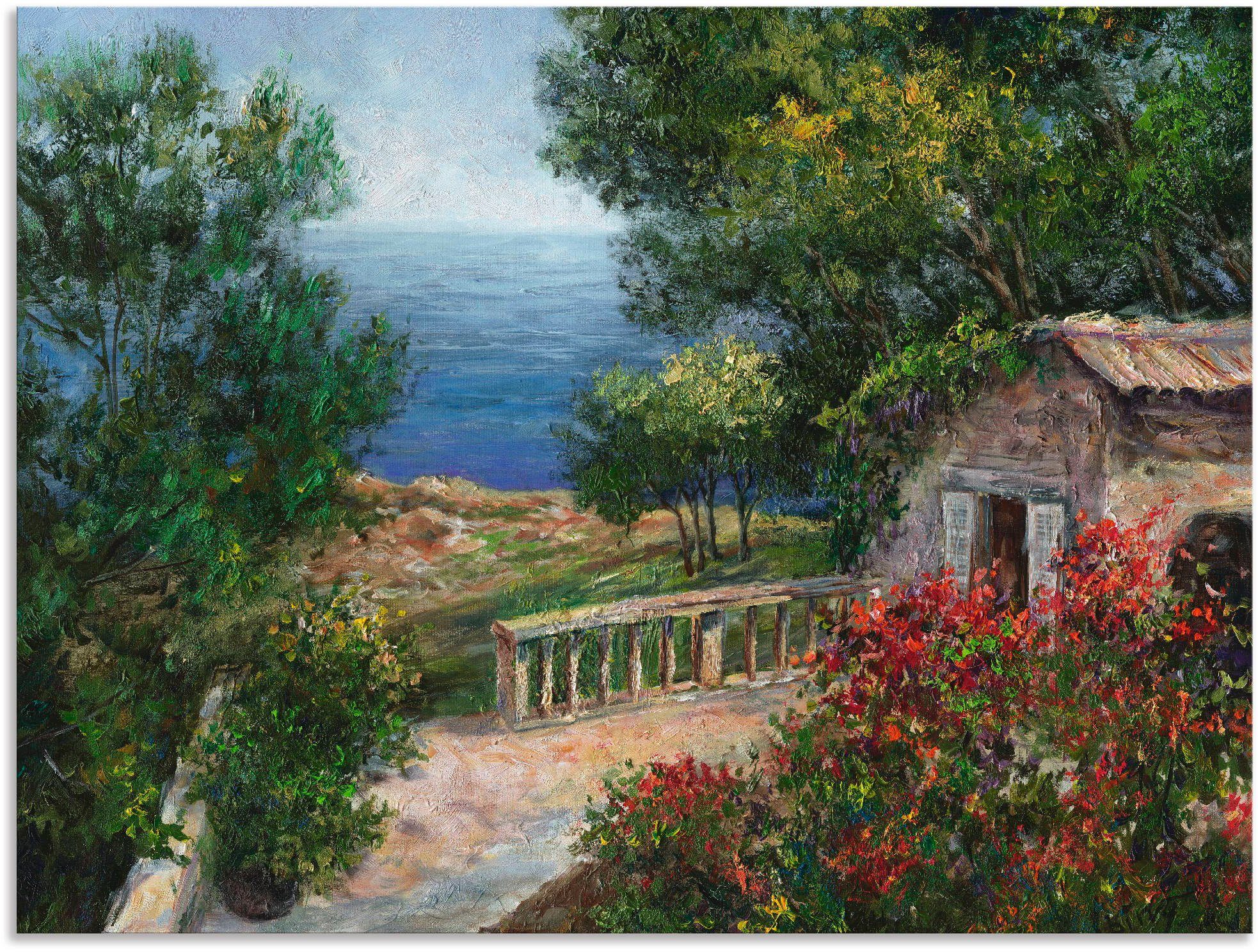 Artland Wandbild Toskana I, Europa (1 St), als Alubild, Leinwandbild in verschied. Größen