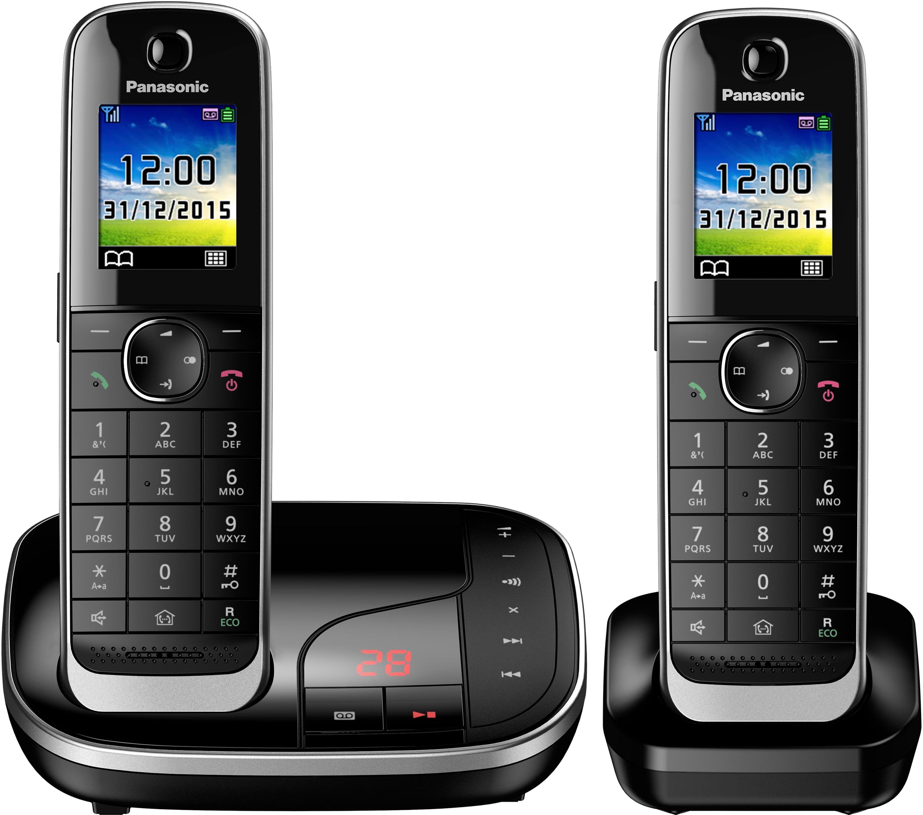 »KX-TGJ322 DUO« Schnurloses DECT-Telefon (Mobilteile: 2) »KX-TGJ322 DUO« Schnurloses DECT-Telefon (Mobilteile: 2)