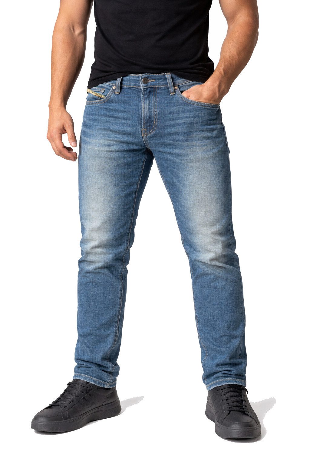 Diesel Tapered-fit-Jeans Diesel Herren Jeans Iakop 0830E