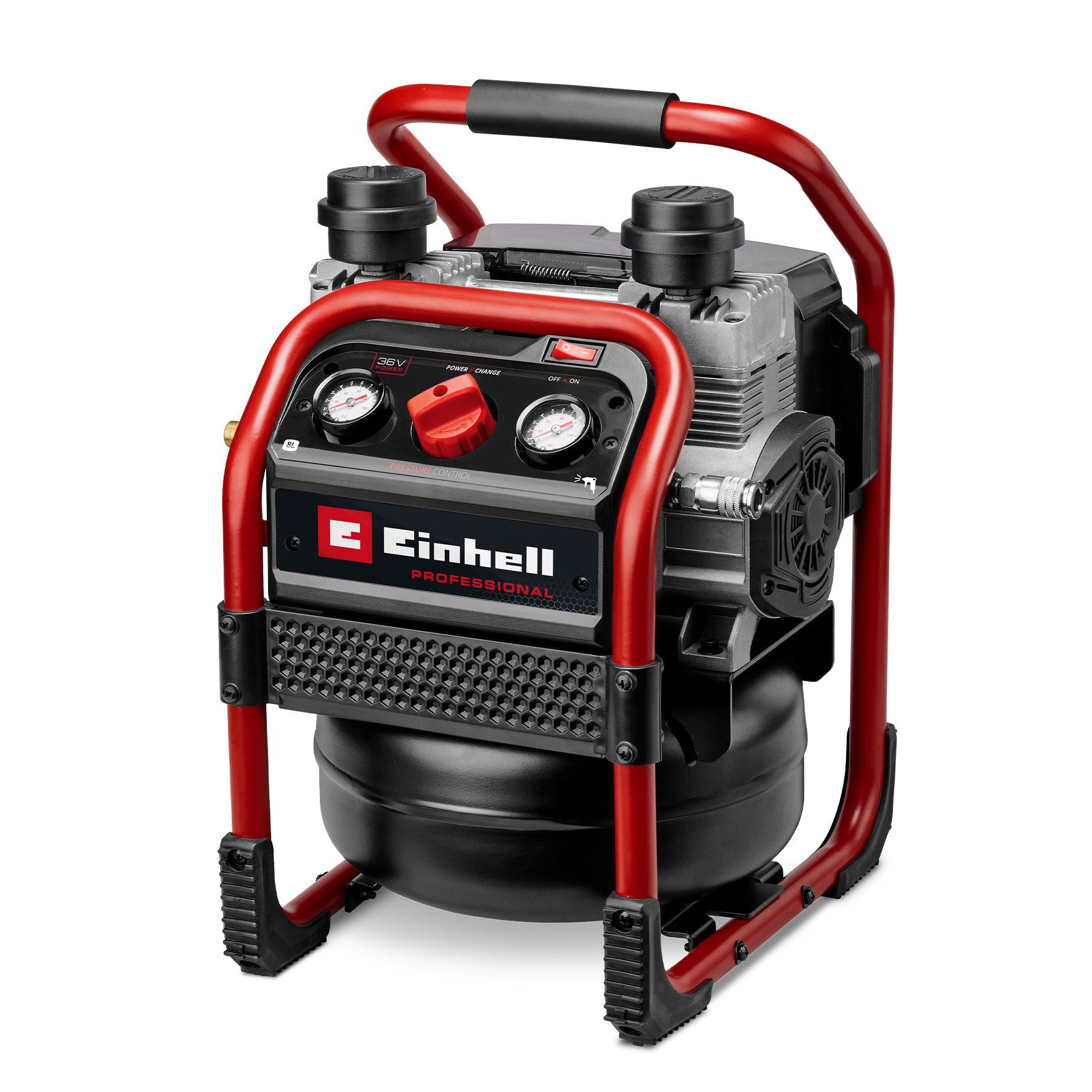 Einhell Kompressor SILENZZO 36/210, max. 8 bar, 8 l, ohne Akku und Ladegerä günstig online kaufen