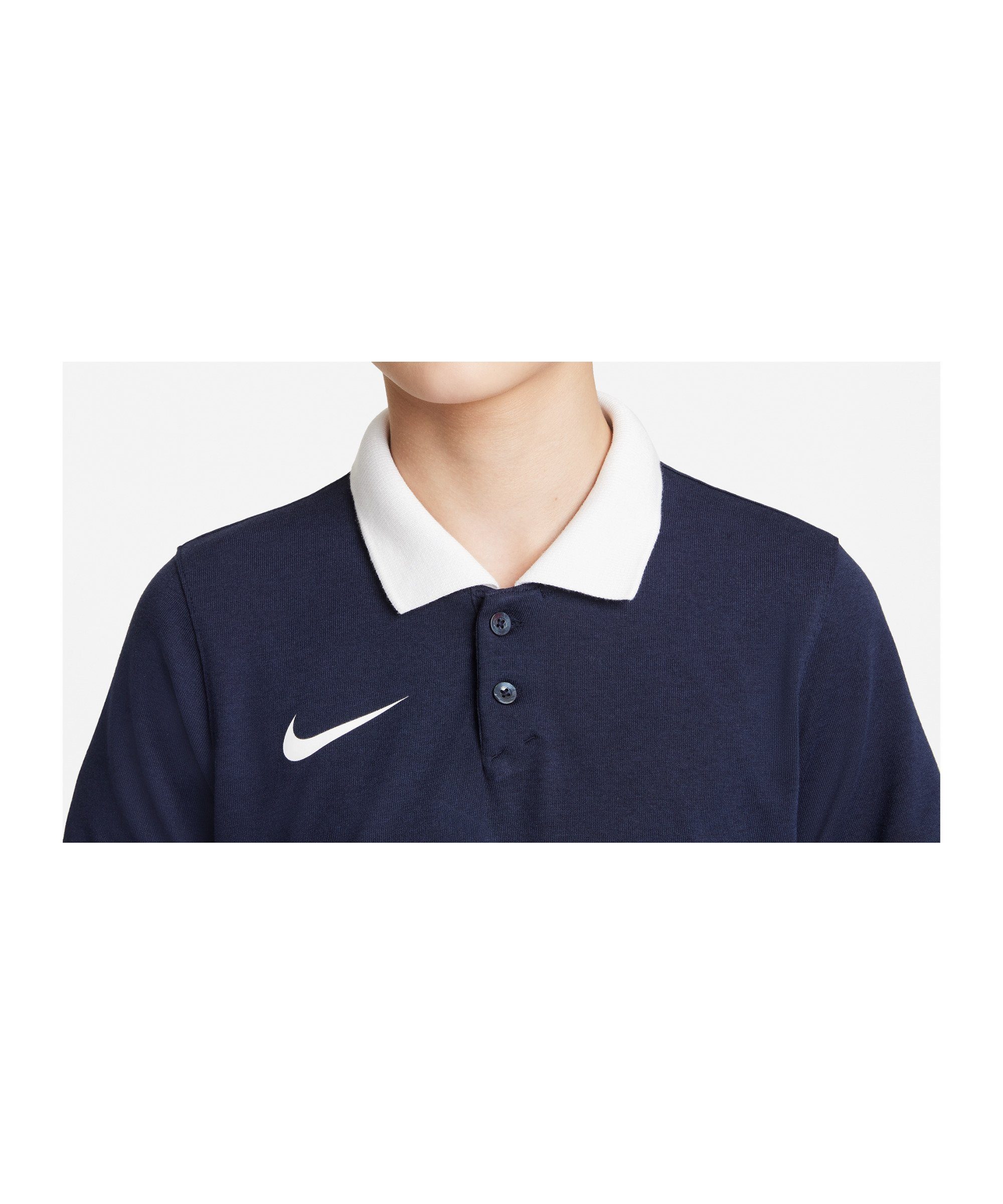 20 Kids Nike Poloshirt default blau Park Poloshirt