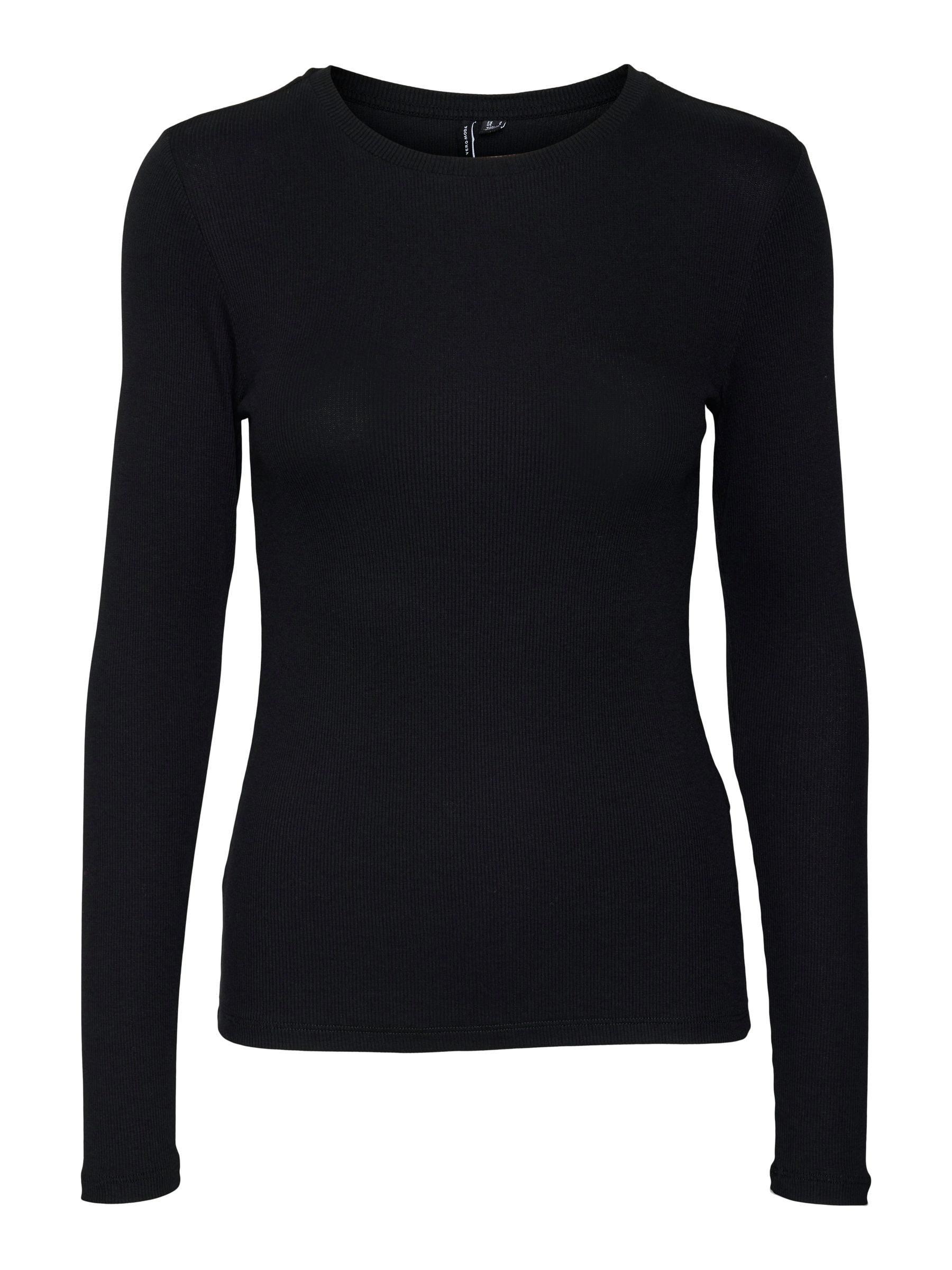 Vero Moda Longpullover VMROMA LS SLIM TOP JRS NOOS