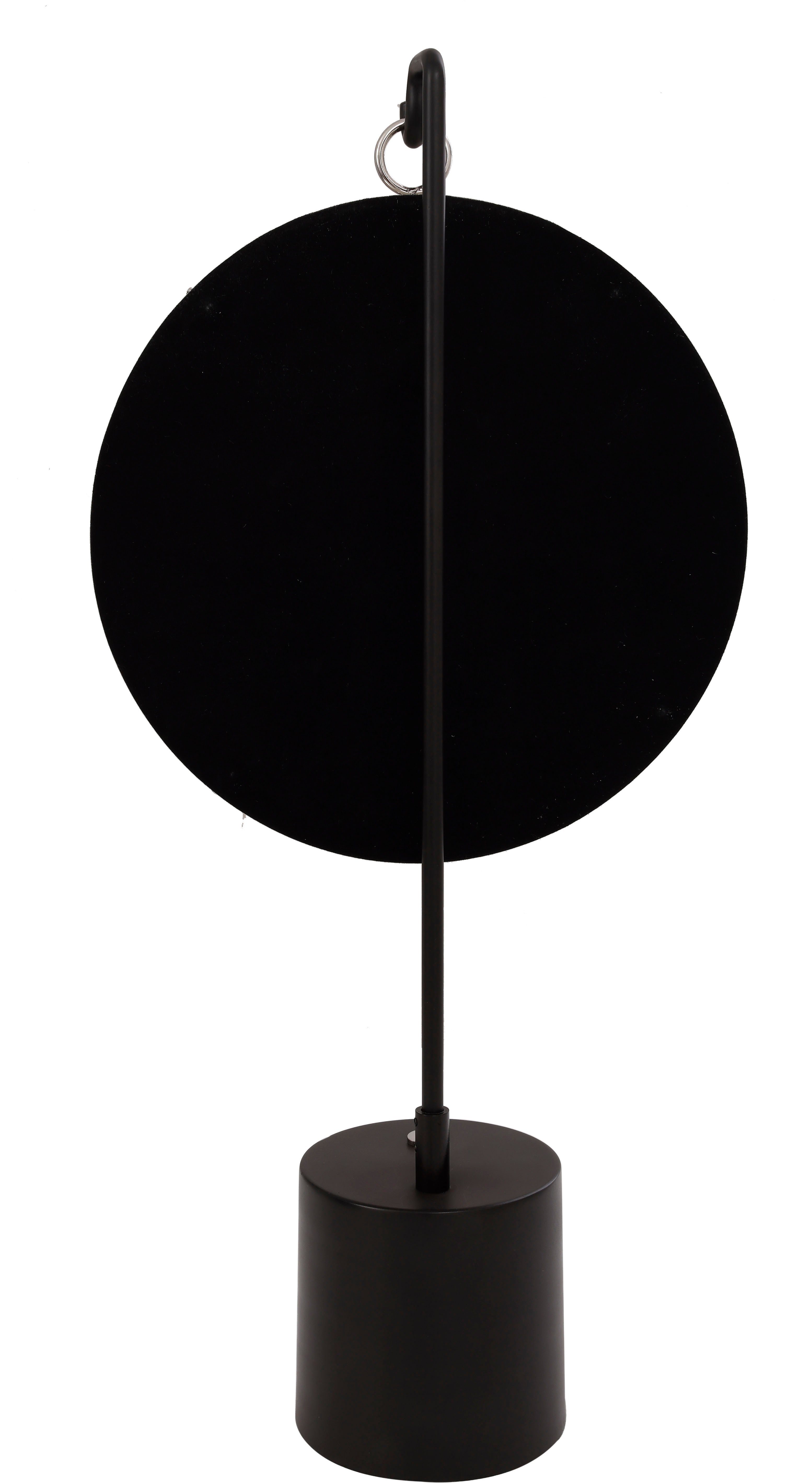 Tischspiegel Dekospiegel (1-St), Eleganca Standspiegel Kayoom 225 schwarz/silberfarben