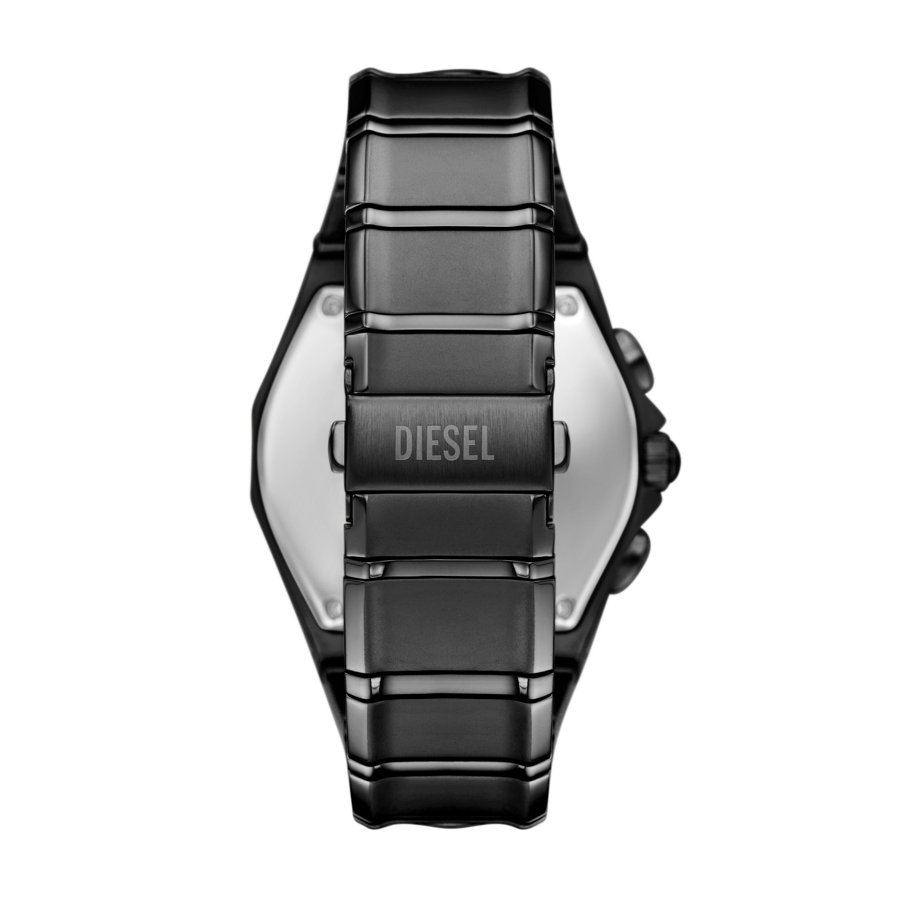 Diesel Chronograph D-CURVE DZ4696, Quarzuhr, Armbanduhr, Herrenuhr, Edelstahlarmband, analog