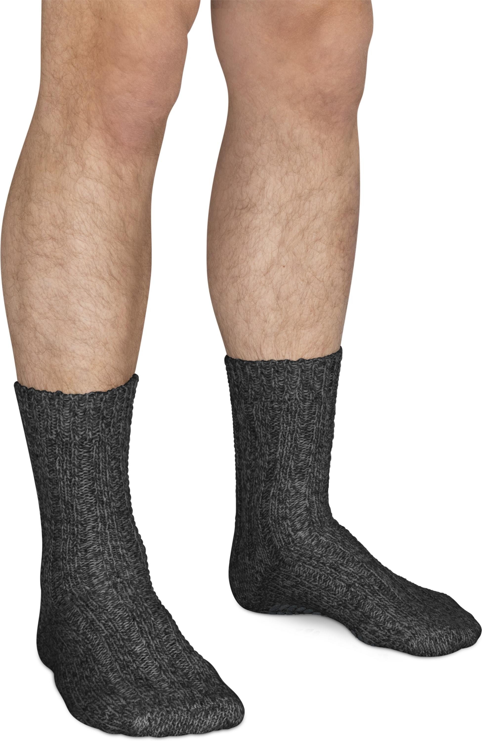 normani Thermosocken 2 Paar Norweger-ABS-Socken mit Schafwolle (Set, 2 Paar) hoher Schafwollanteil