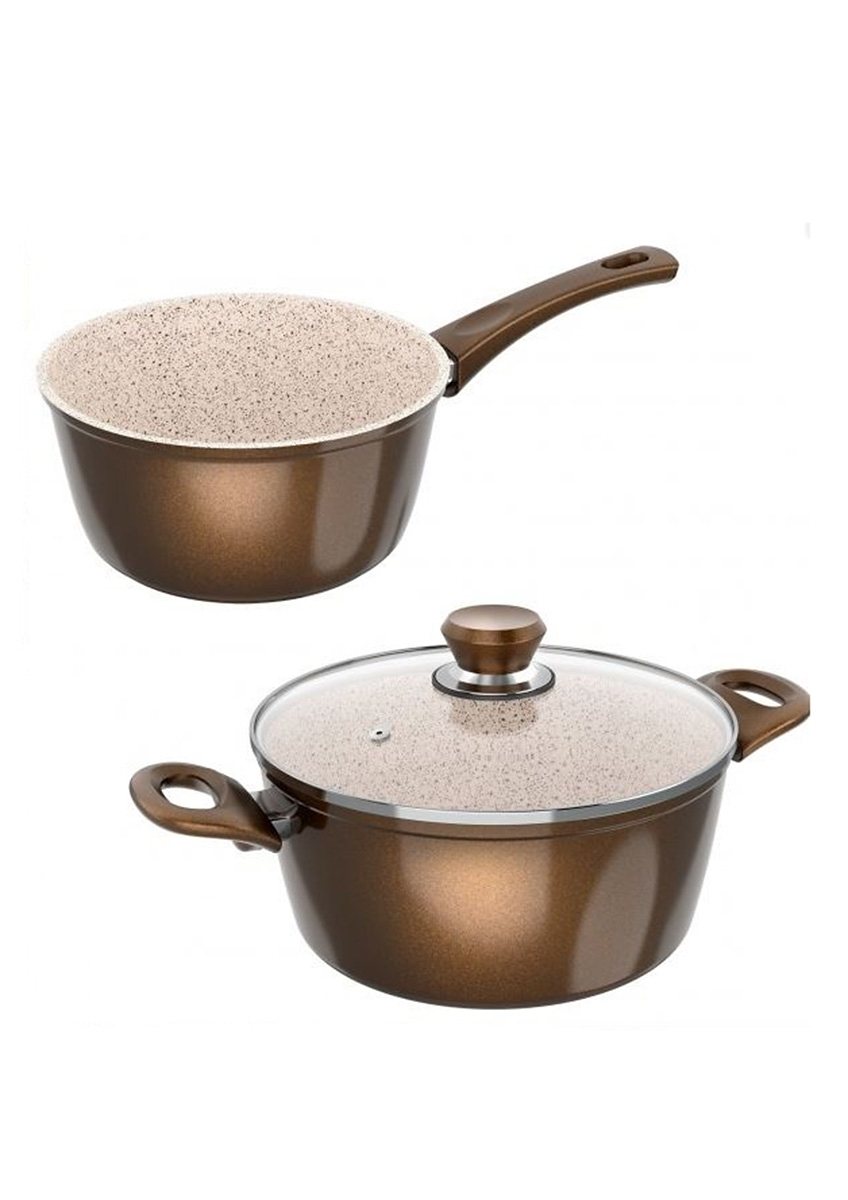 ® Cerafit®Granit-Grand-Edition Topf-Set, Keramikbeschichtung (3tlg.) ® Cerafit®Granit-Grand-Edition Topf-Set, Keramikbeschichtung (3tlg.)