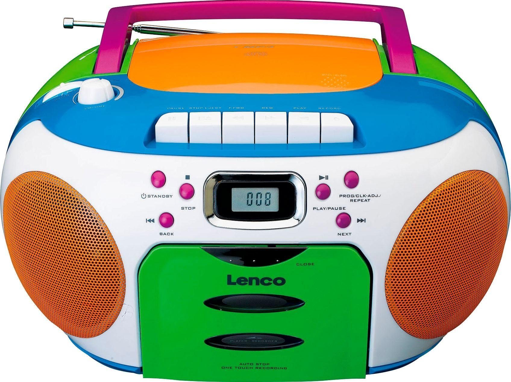 Radio, Kassetten-Spieler (UKW-Radio), in CD- einem und Stereo-CD Player SCD-971 Lenco