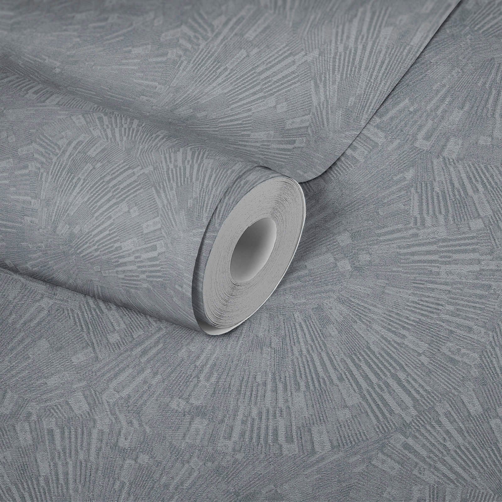 grau gemustert, A.S. walls strukturiert, Effekt Création living 3D Tapete Moderne Vliestapete Titanium,