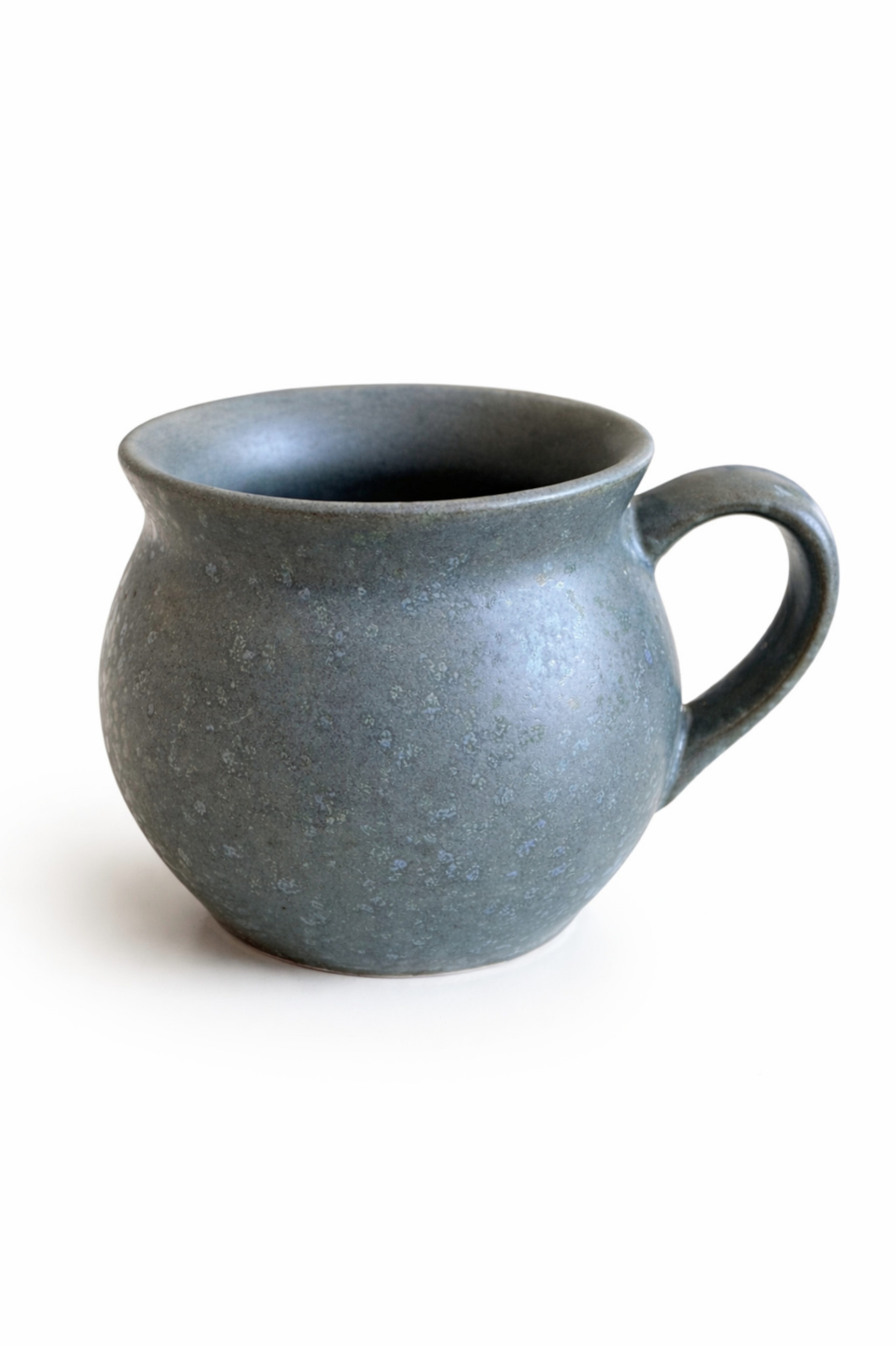 Bunzlauer Keramik Becher Bunzlauer Keramik 320 ml Kugelbecher, runder Böhmischer Becher ZIELON, Keramik
