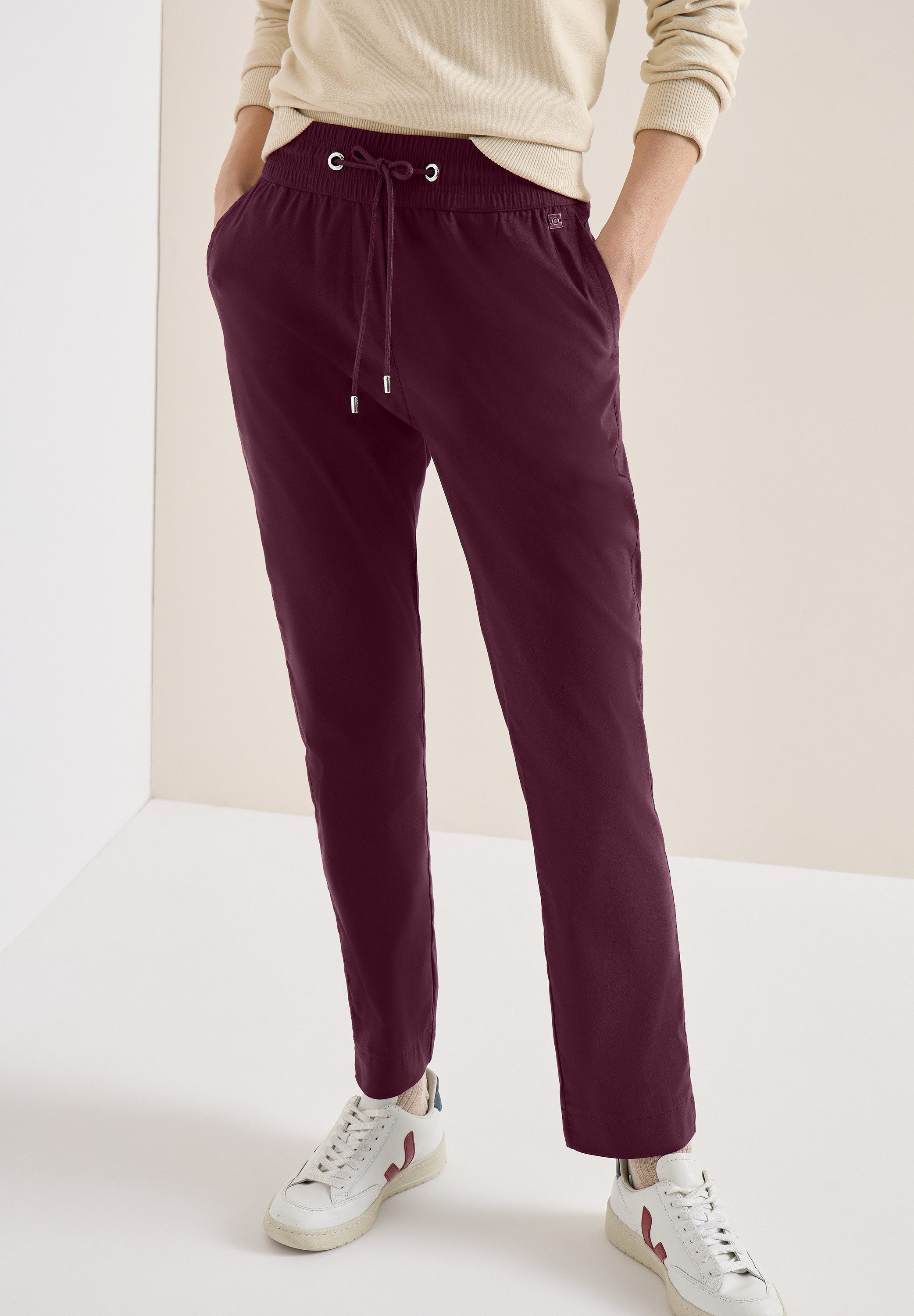 CECIL Stoffhose Middle Waist