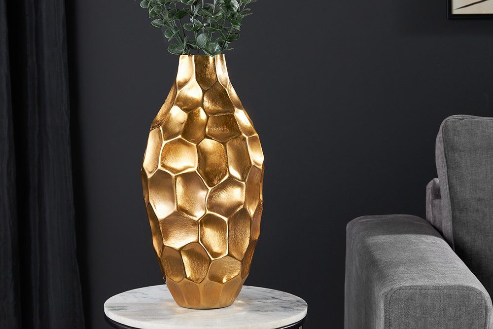riess-ambiente Tischvase ORGANIC ORIENT 44cm gold (1 St), Wohnzimmer · Deko günstig online kaufen