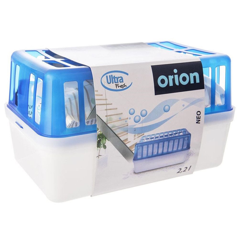 Orion Group Granulat-Luftentfeuchter XXL ULTRA FRESH 2.2L NEO mit Granulat geruchlos nachfüllbar, Tank 2.2 l, 2,2L Tank, für 20 m³ Räume