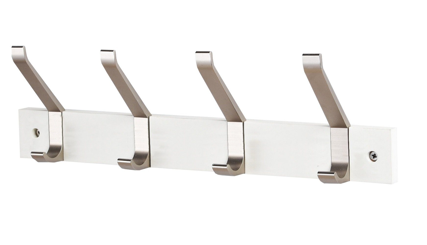 Steelboxx Garderobenständer Garderobenleiste, Wandgarderobe, Hakenleiste, 4 günstig online kaufen