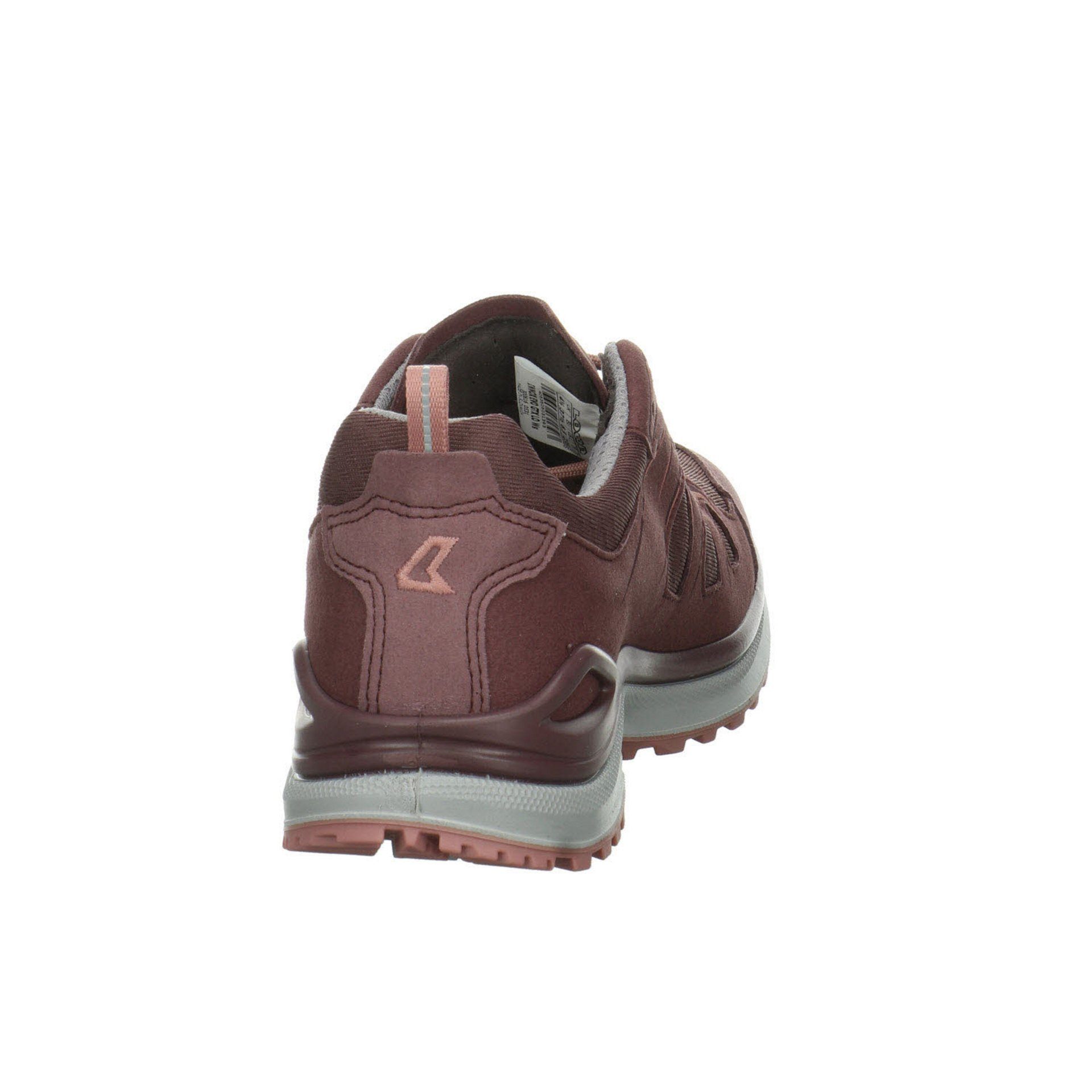 Damen GTX Leder-/Textilkombination Outdoorschuh Evo Lo Outdoorschuh Lowa rot lila + Schuhe sonstige Innox Outdoor