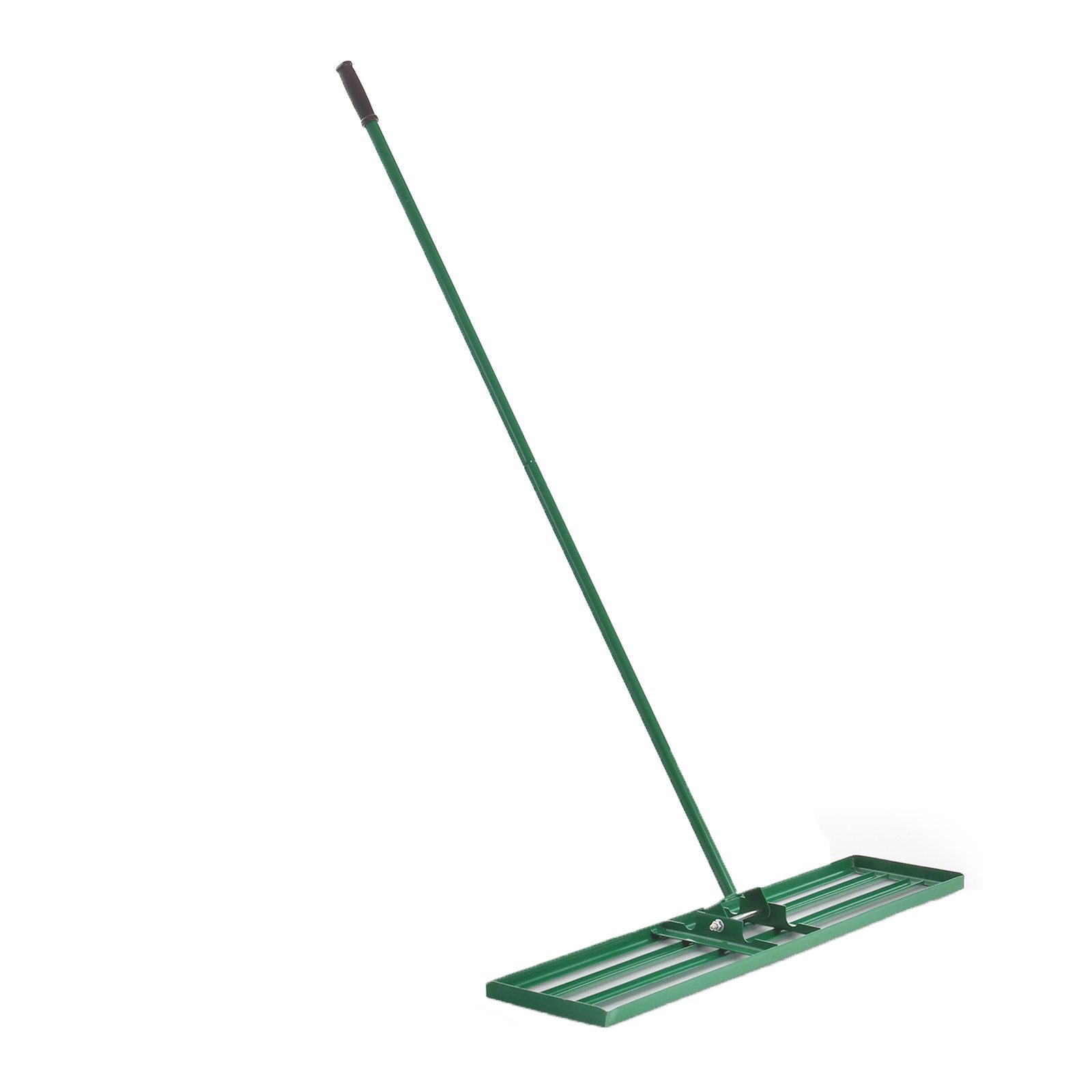 KOMFOTTEU Rasenrechen Metall, mit 170cm Griff, 91 x 25 cm