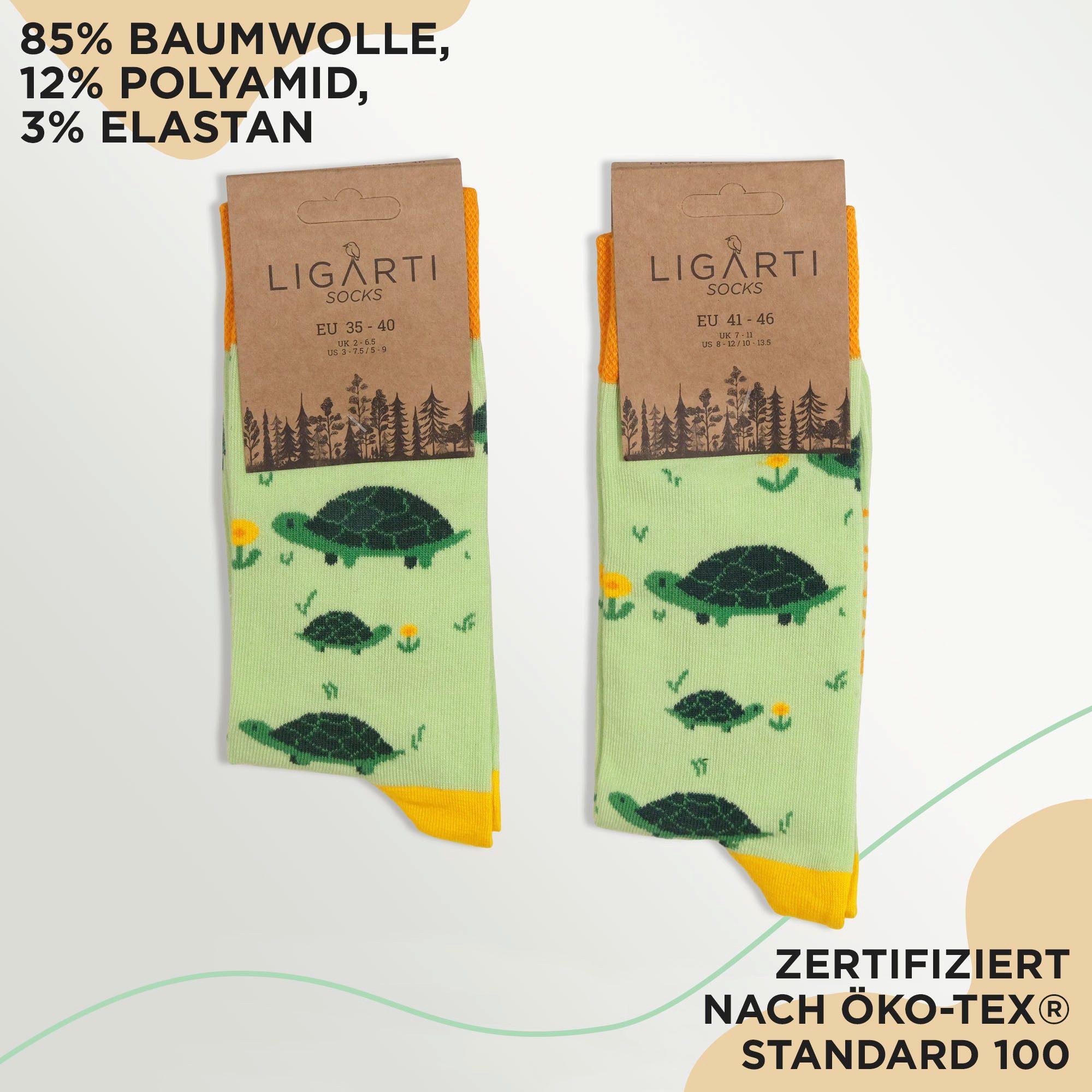 Ligarti Socken Socken – Schildkrötenwiese günstig online kaufen