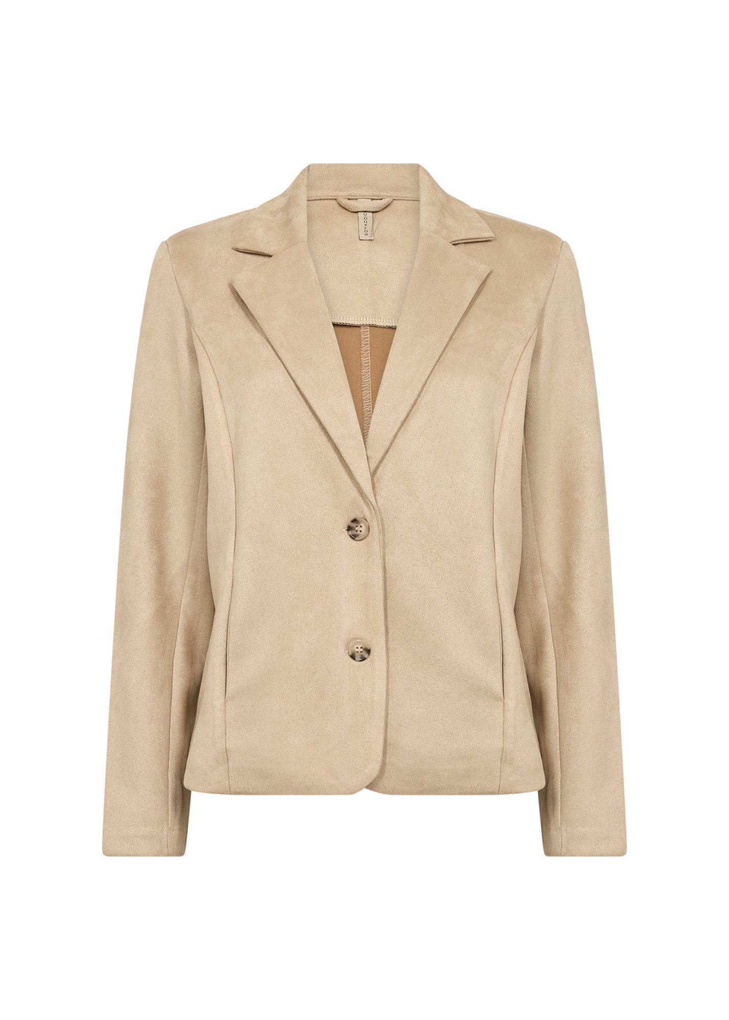 soyaconcept Longblazer - SC-VIKKA 1 – eleganter Damenblazer mit Reverskragen