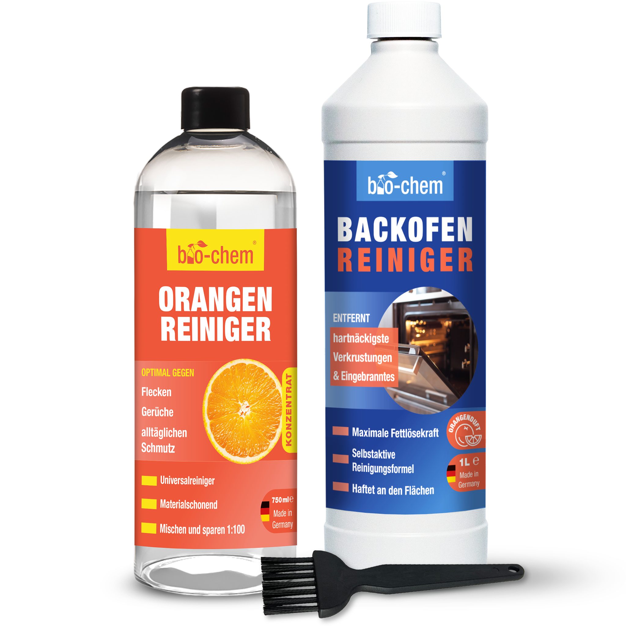 Küche Power Duo – Backofen- & Orangenreiniger – bio-chem Küchenreiniger