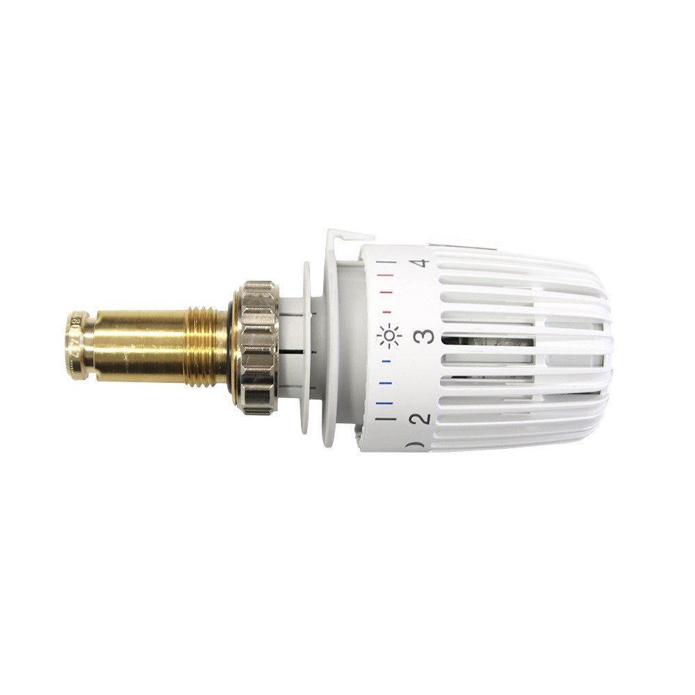 Heizkörperthermostat Universalset Einsatz kurz - Ventileinsatz kurz mit Thermostatkopf