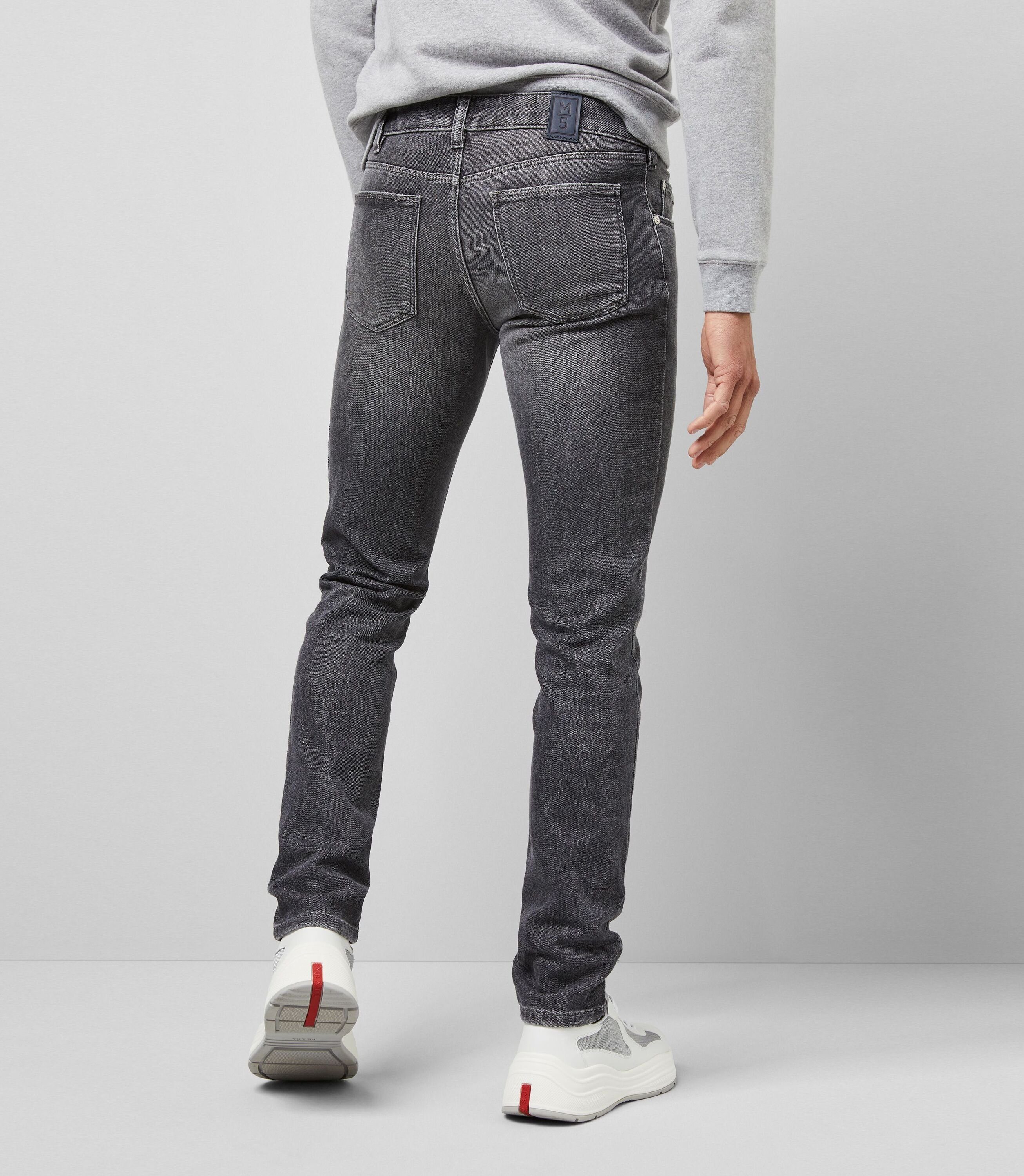 Super M5 schlanker Slim-fit-Jeans MEYER in Stretch Passform