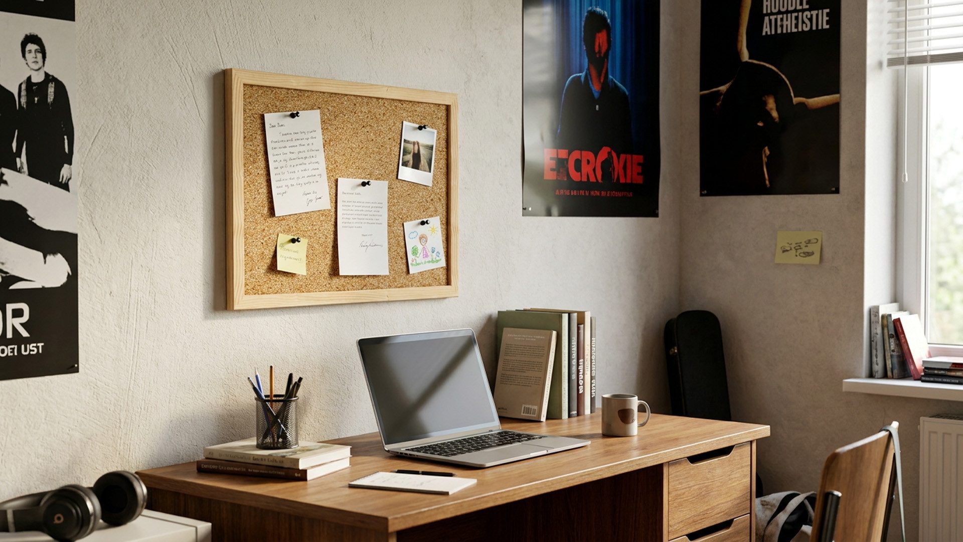 ALLboards Memoboard ALLboards Pinnwand mit Holz Rahmen Korktafel Korkwand – Bild 3 von 5