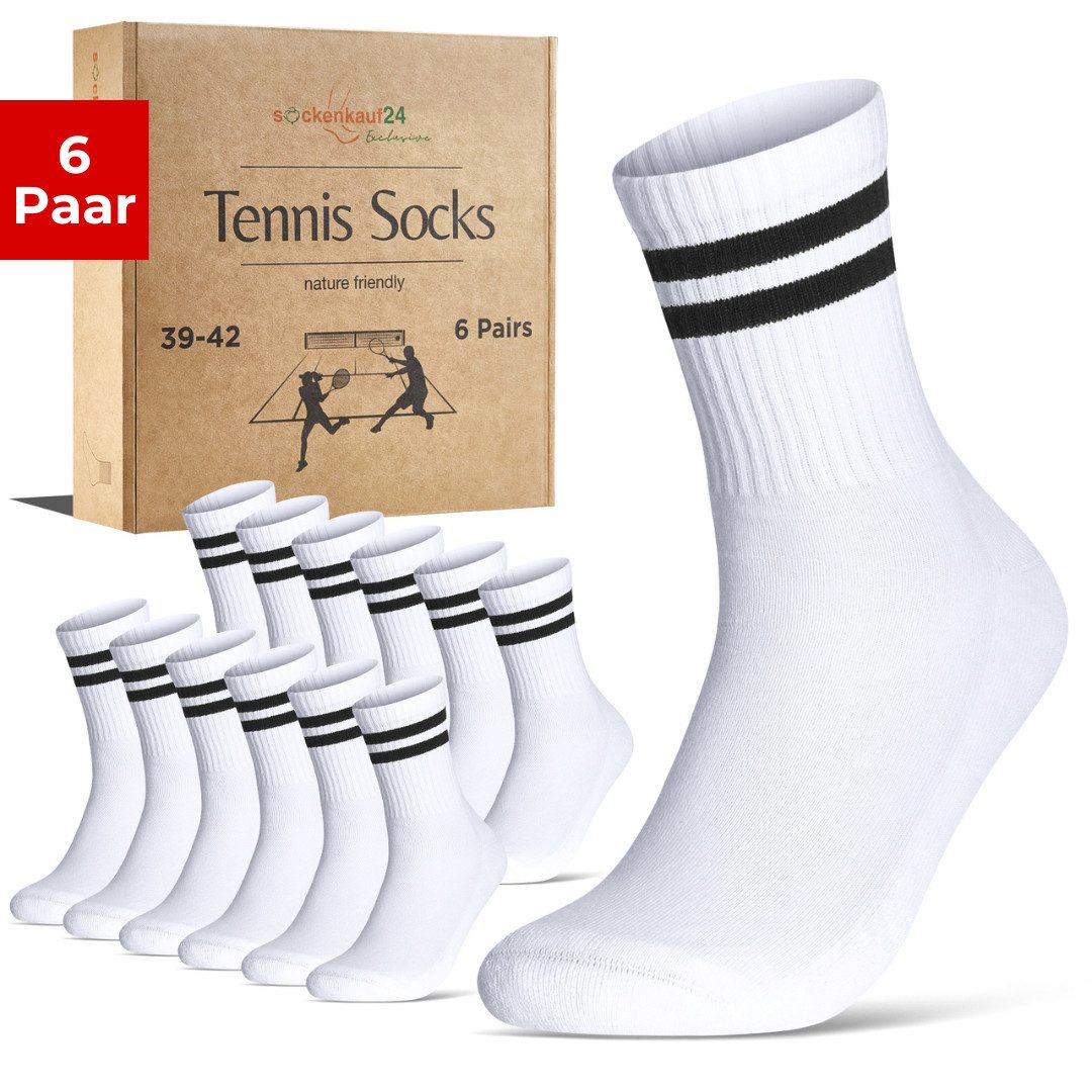 Tennissocken Herren Sportsocken Exclusive Retro Crew Socken