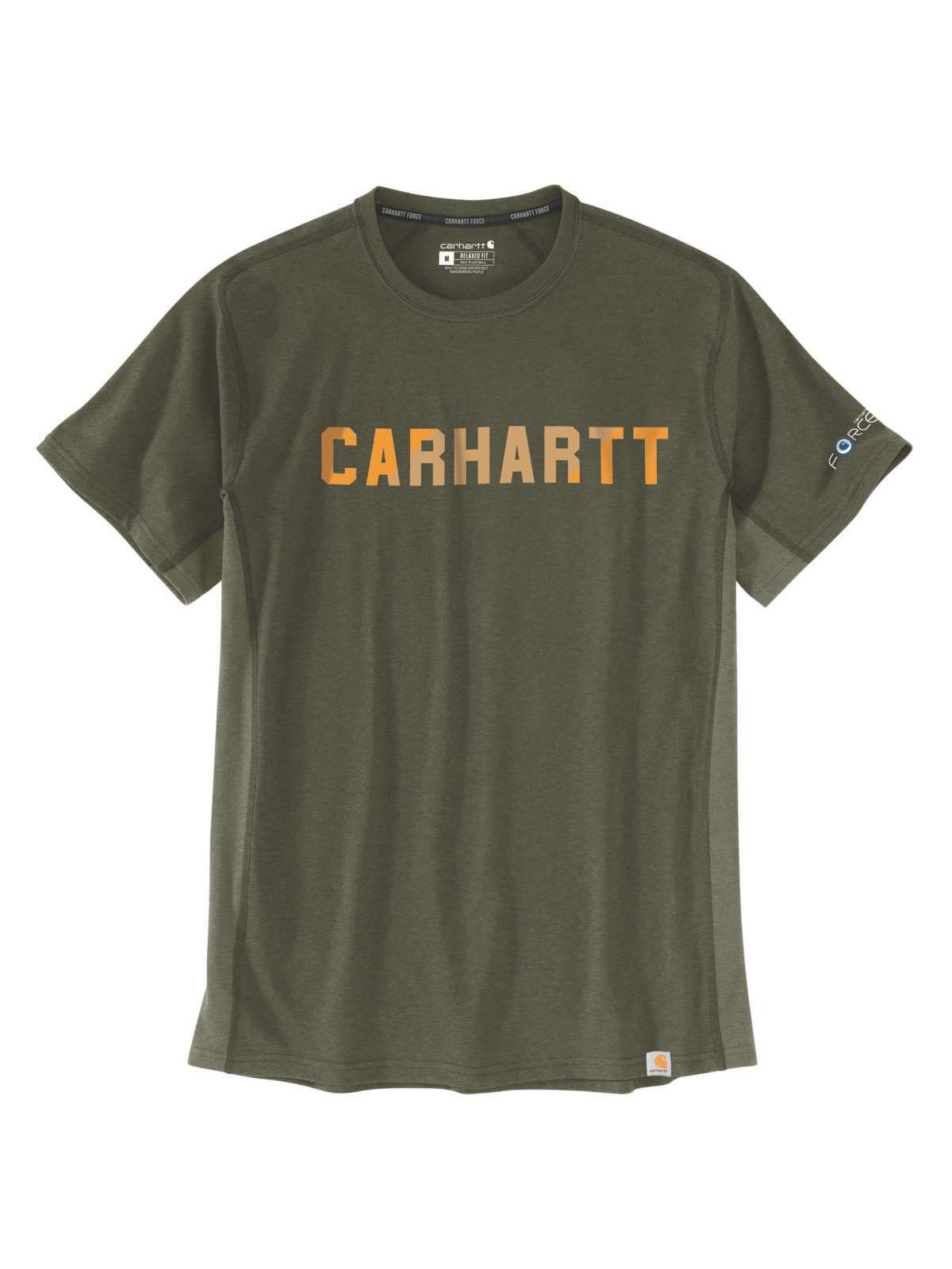 heather Carhartt T-Shirt Logo Carhartt basil T-Shirt
