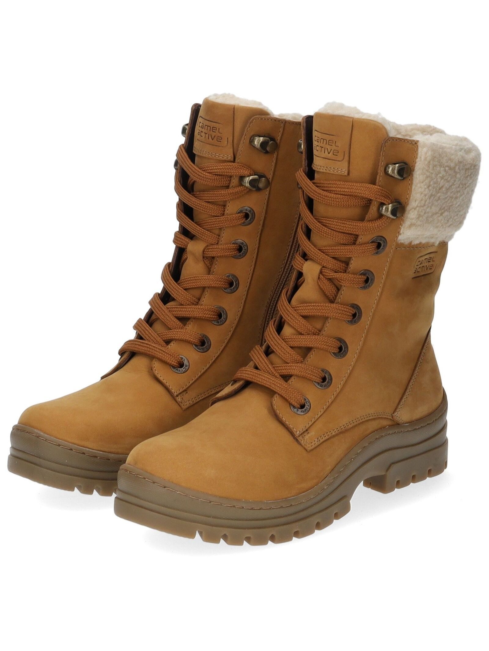 camel active camel active Stiefelette Leder Schnürstiefelette