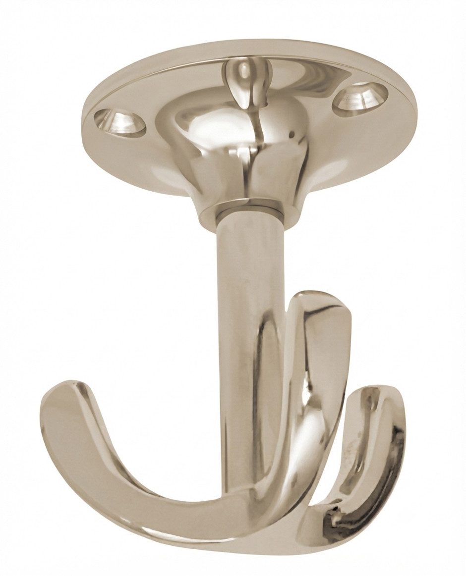 Jürgen Schwerter Hakendesign Kleiderhaken Drehhaken mit 3 Haken, Aluminium, Platzsparend & Rostfrei, (Packung)