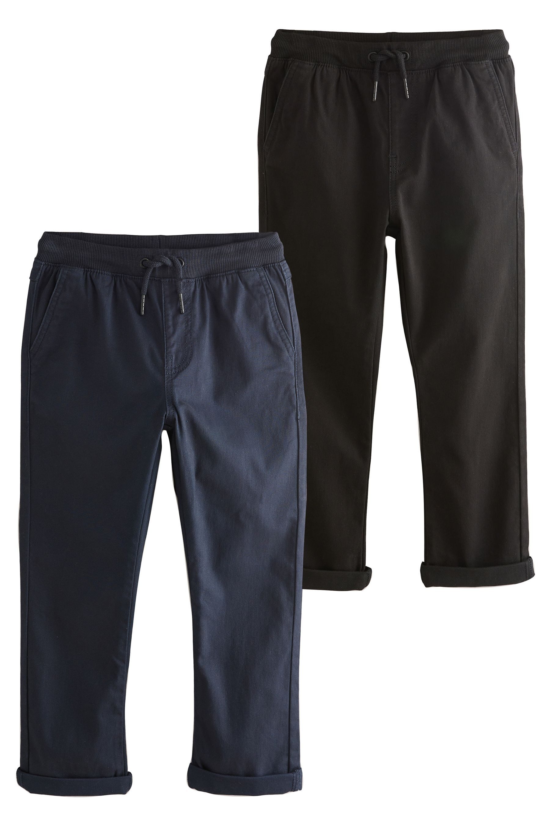 Next Schlupfhose Schlupfhose mit geripptem Bund 2er-Pack (2-tlg)