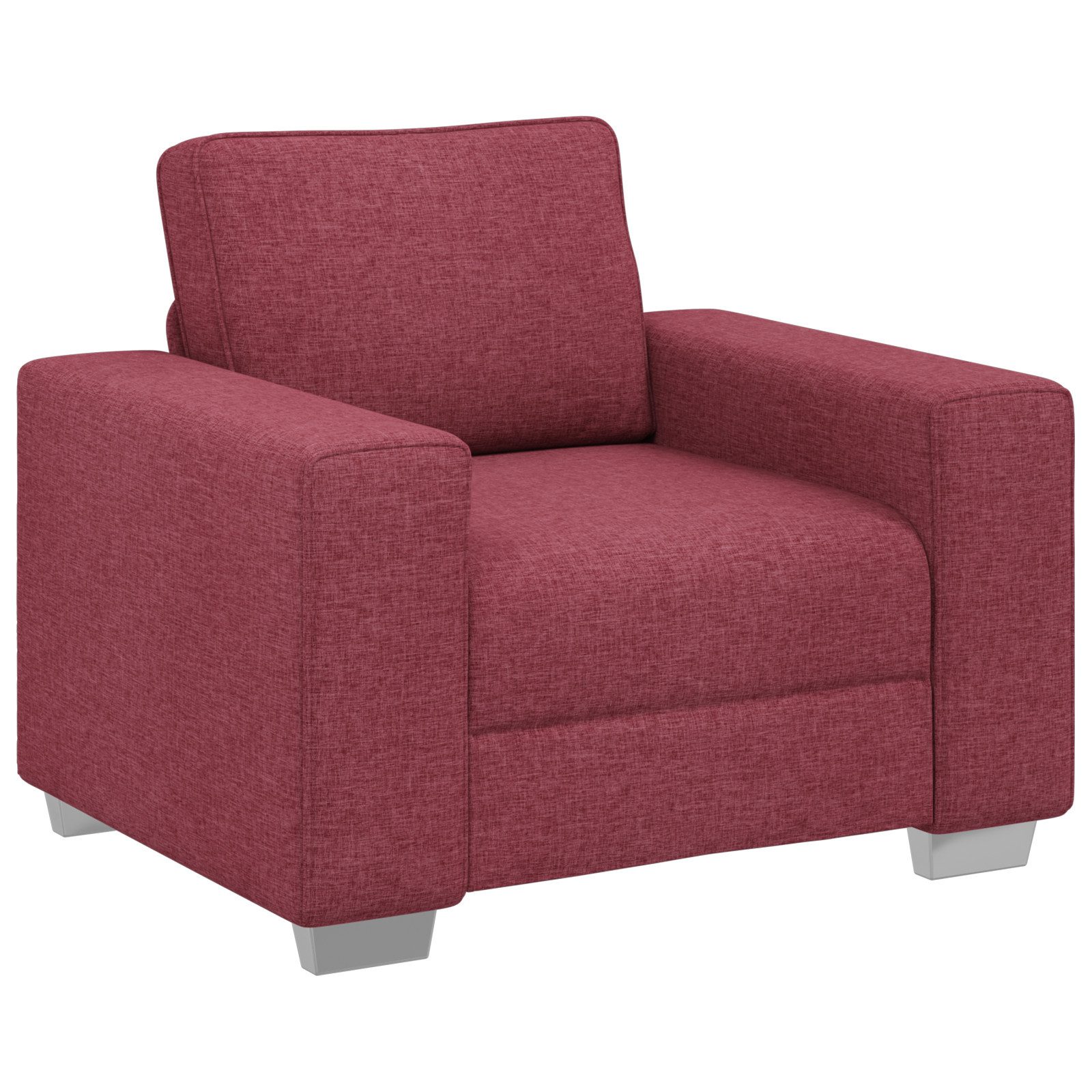 vidaXL Sofa Sessel Weinrot 59 cm günstig online kaufen