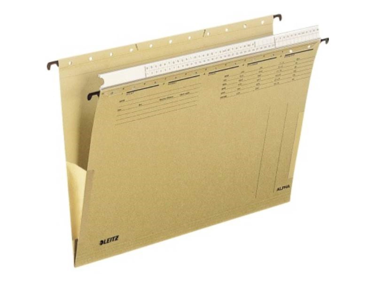 LEITZ Umhängetasche Leitz Hängetasche Alpha 19360000 DIN A4 oben offen naturbraun