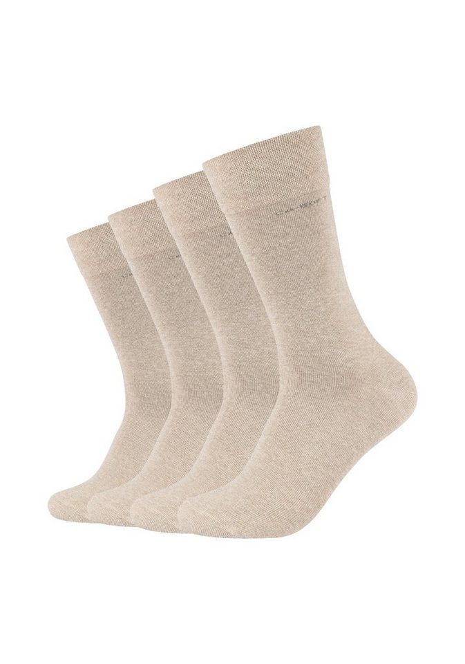 Belastungszonen an Socken Spitze Pack, verstärkte Langlebig: 4er Camano und Ferse Socken