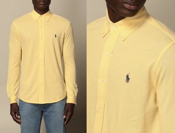 Ralph Lauren Langarmhemd POLO RALPH LAUREN Featherweight Mesh Shirt Hemd Light Pique Heritage C