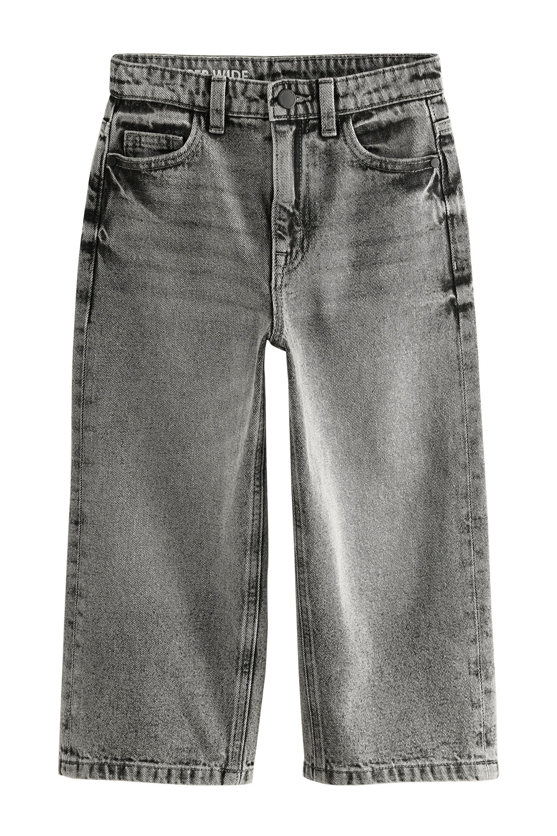 Next Weite Jeans Authentic Jeans 100 % Baumwolle – Super Wide Fit (1-tlg)