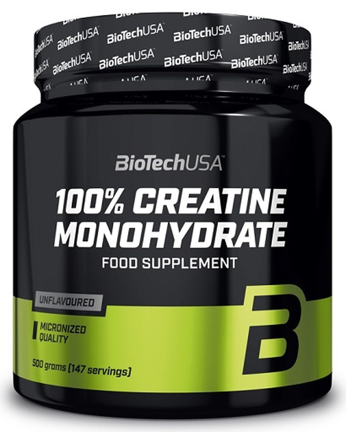 Biotech USA BioTech Creatine Monohydrate 500g Dose Pulver, 500 g