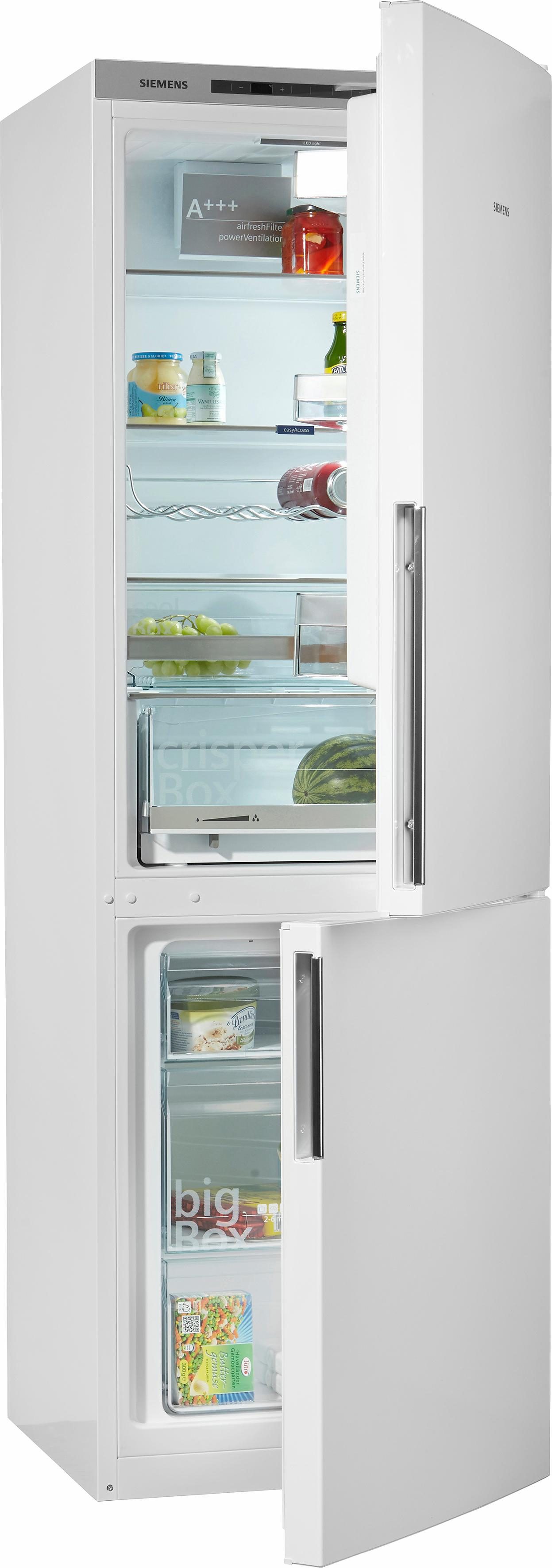 Siemens Kühl Gefrierkombination Einbau 158 Cm SIEMENS Kühl-/Gefrierkombination KG36EDW40, A+++, 186 cm hoch online