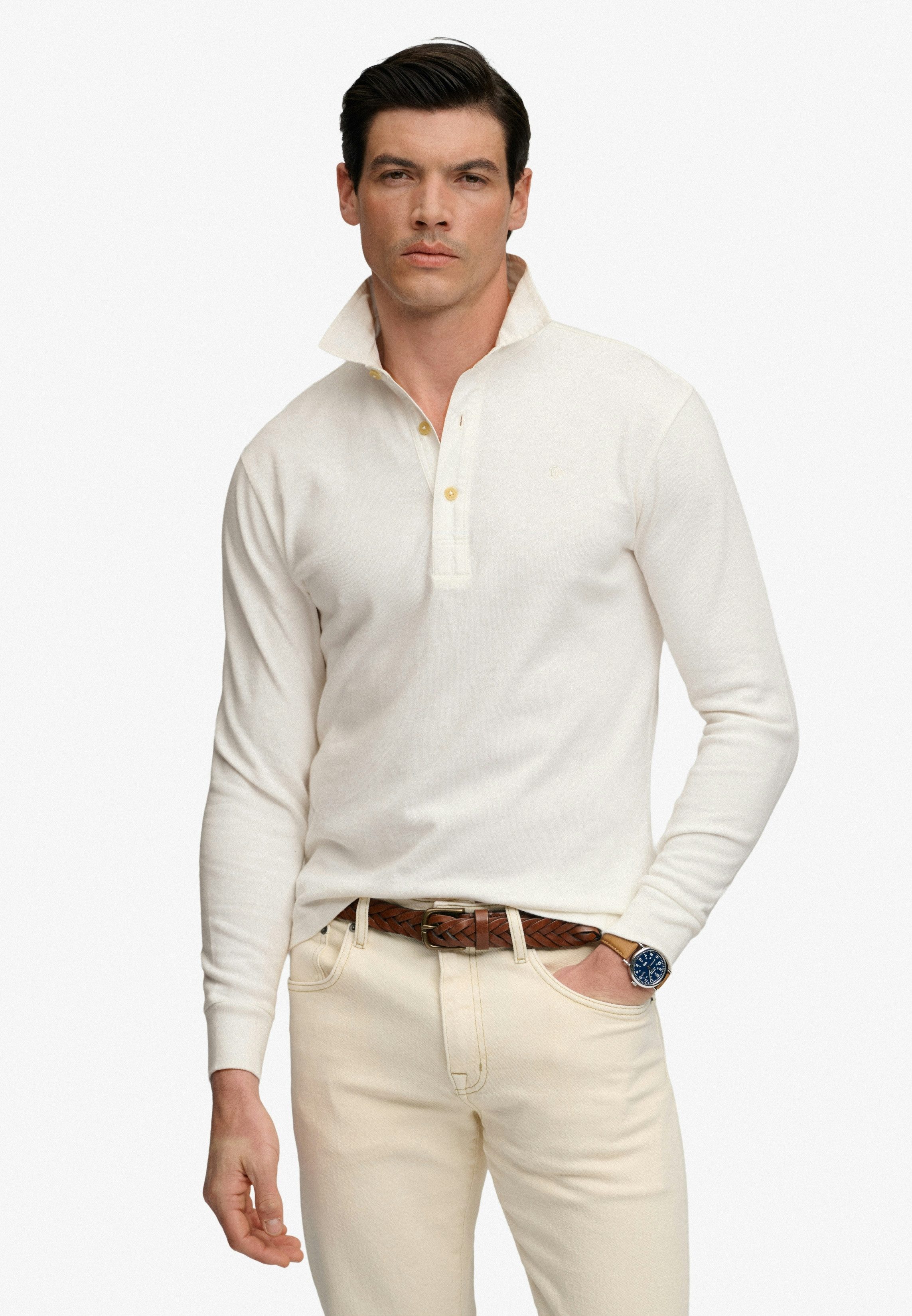 Langarm-Poloshirt CLASSIC RUGBY TOP