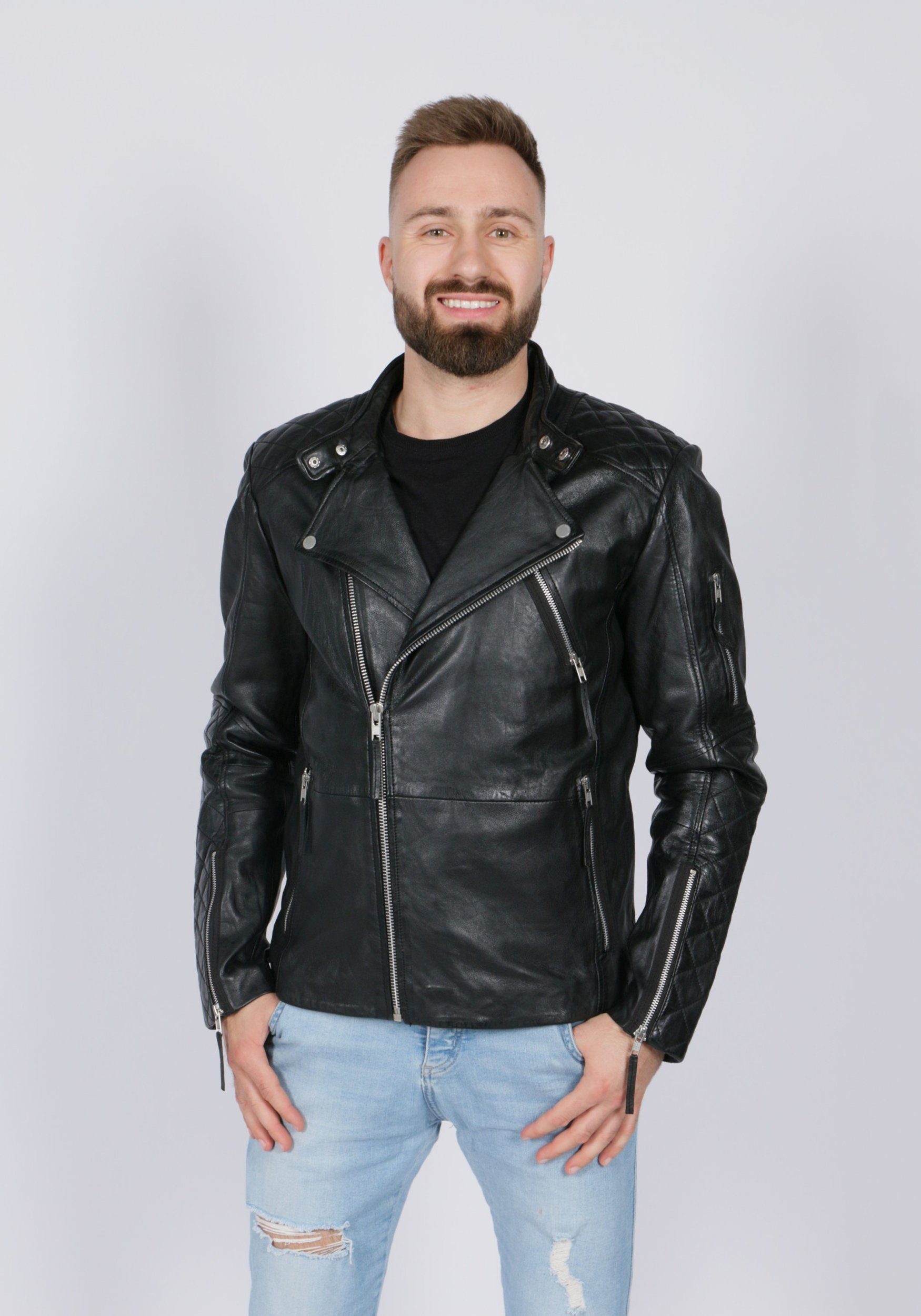 Freaky Nation Lederjacke Cruiser-FN günstig online kaufen